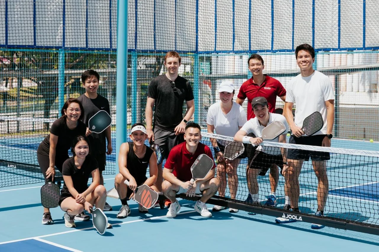 Pickleball premium group lesson community Singapore