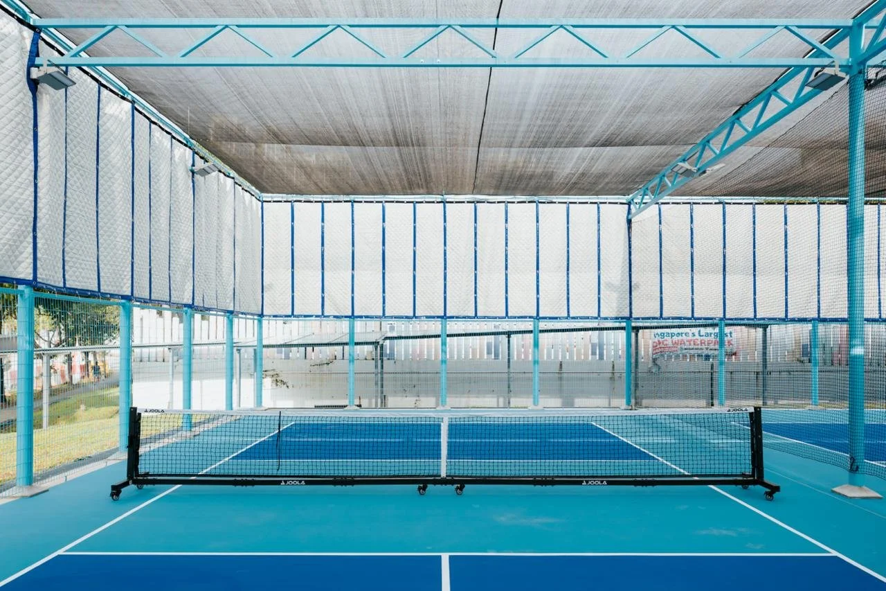 Professional pickleball court in Jurong, Singapore