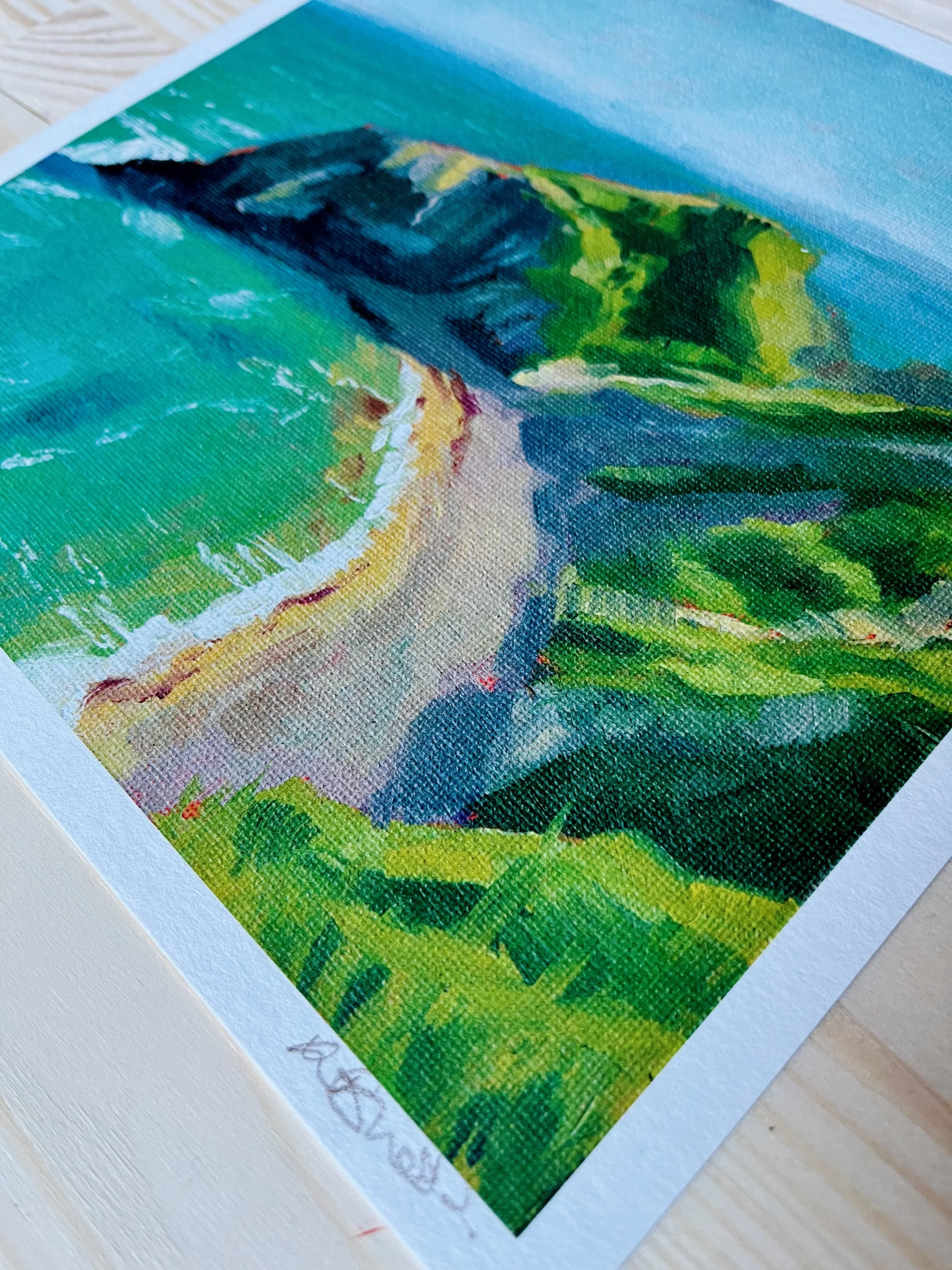 ‘Lulworth Cove’ Signed Print