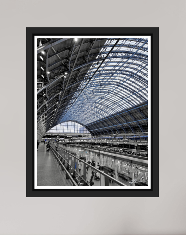 Vault of Light (on Metallic - Framed)