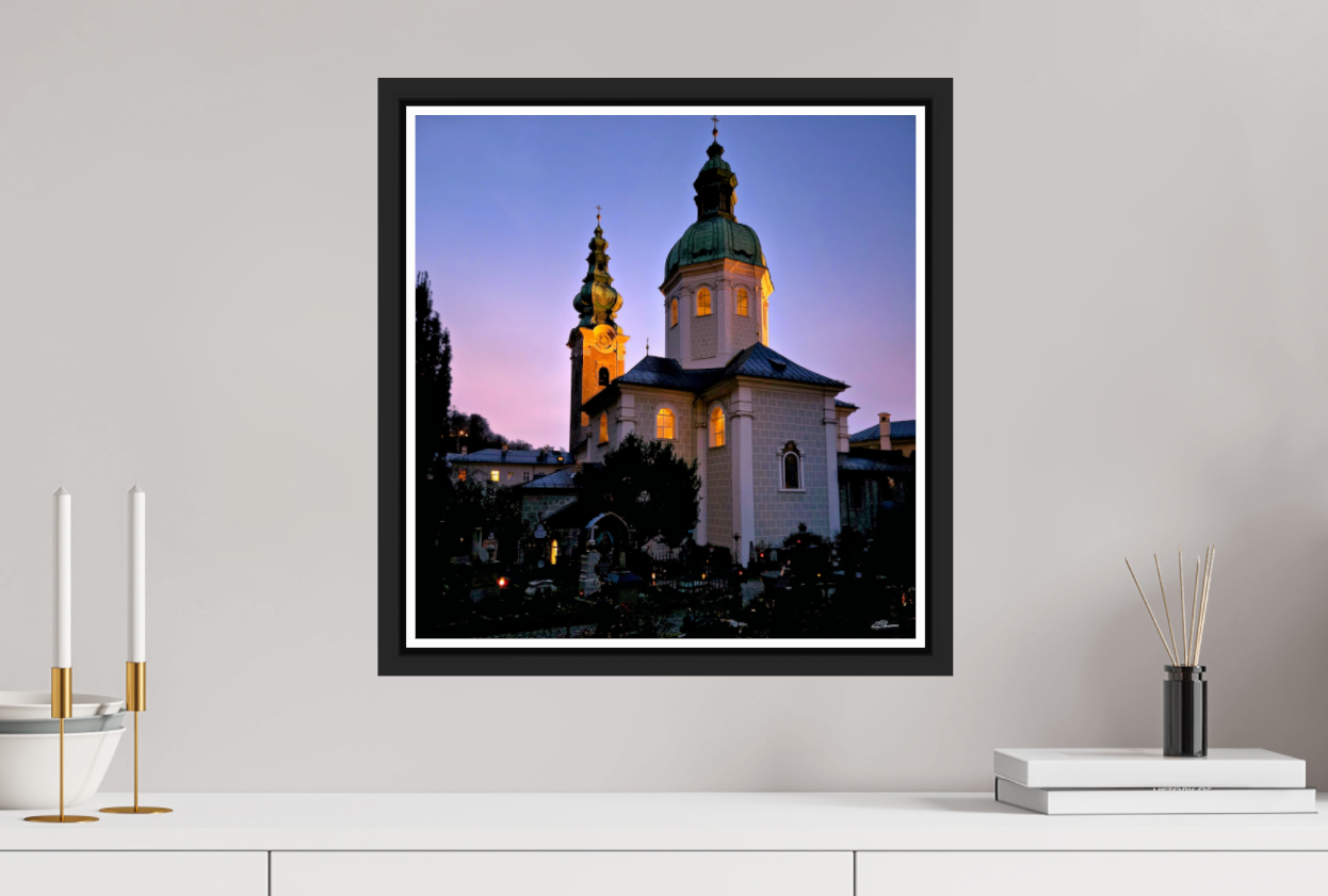 Twilight Benediction (on Metallic - Framed)