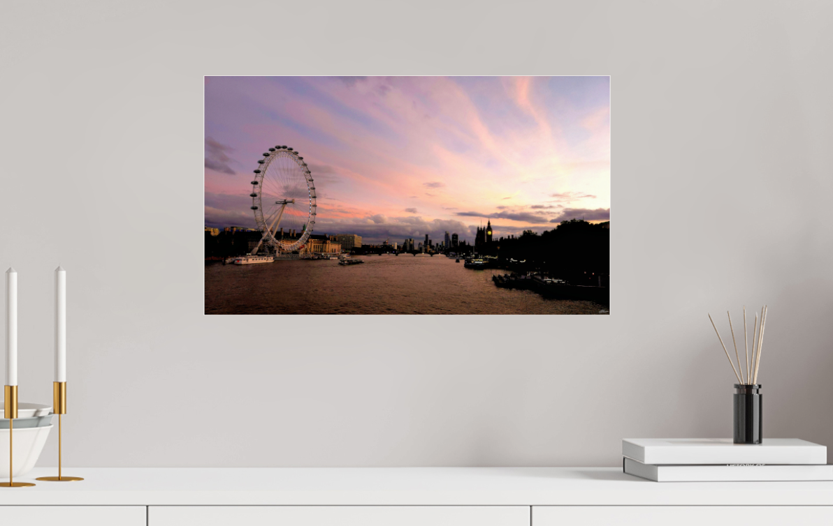 Thames Serenade (on Metallic)
