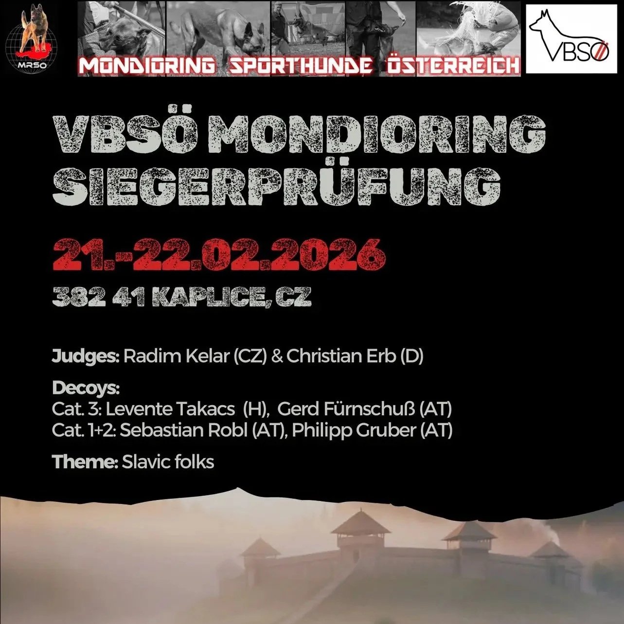 VBSÖ Mondioring Siegerprüfung 2026