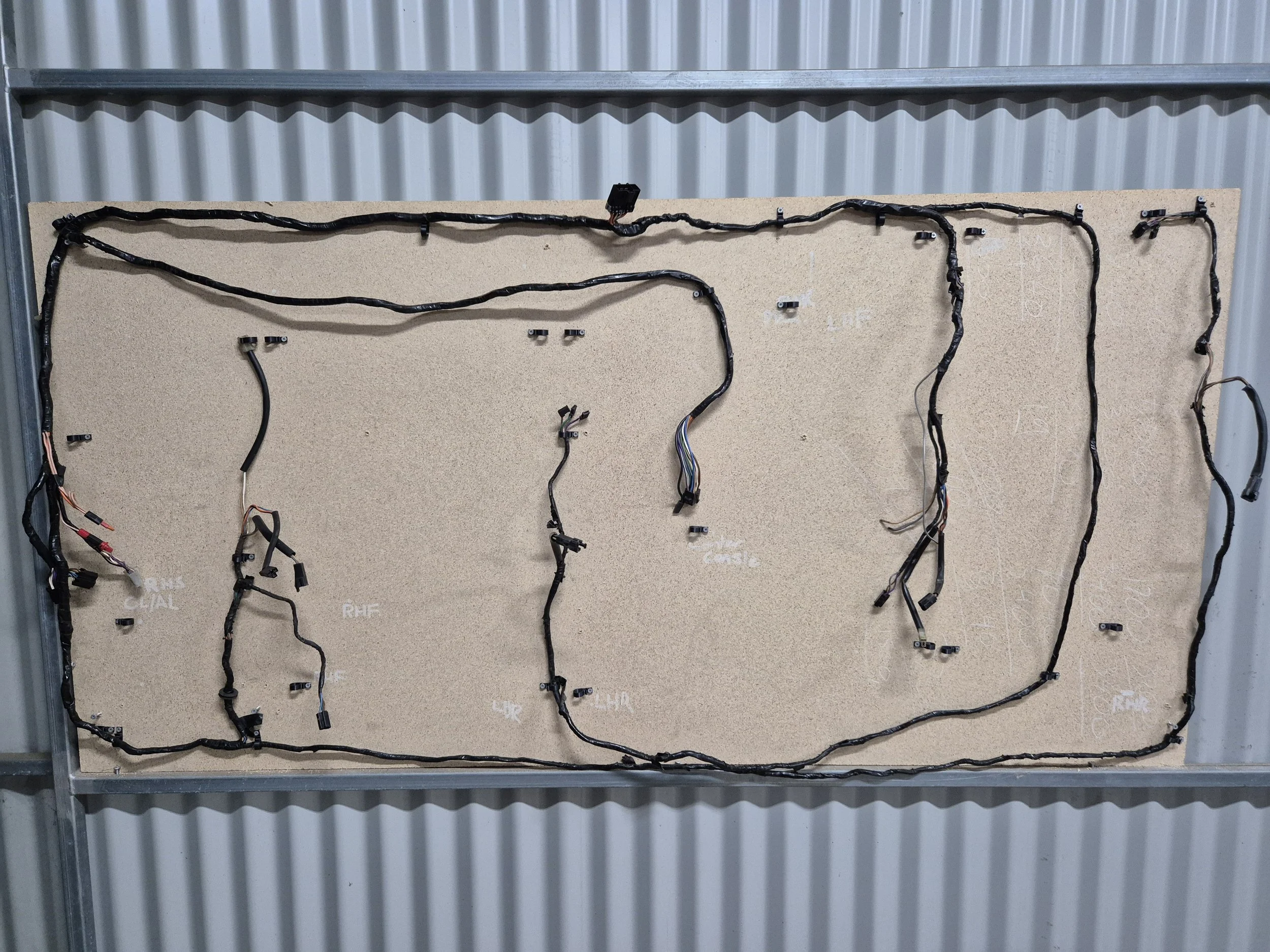 Power Windows and Central Locking Harness under Development