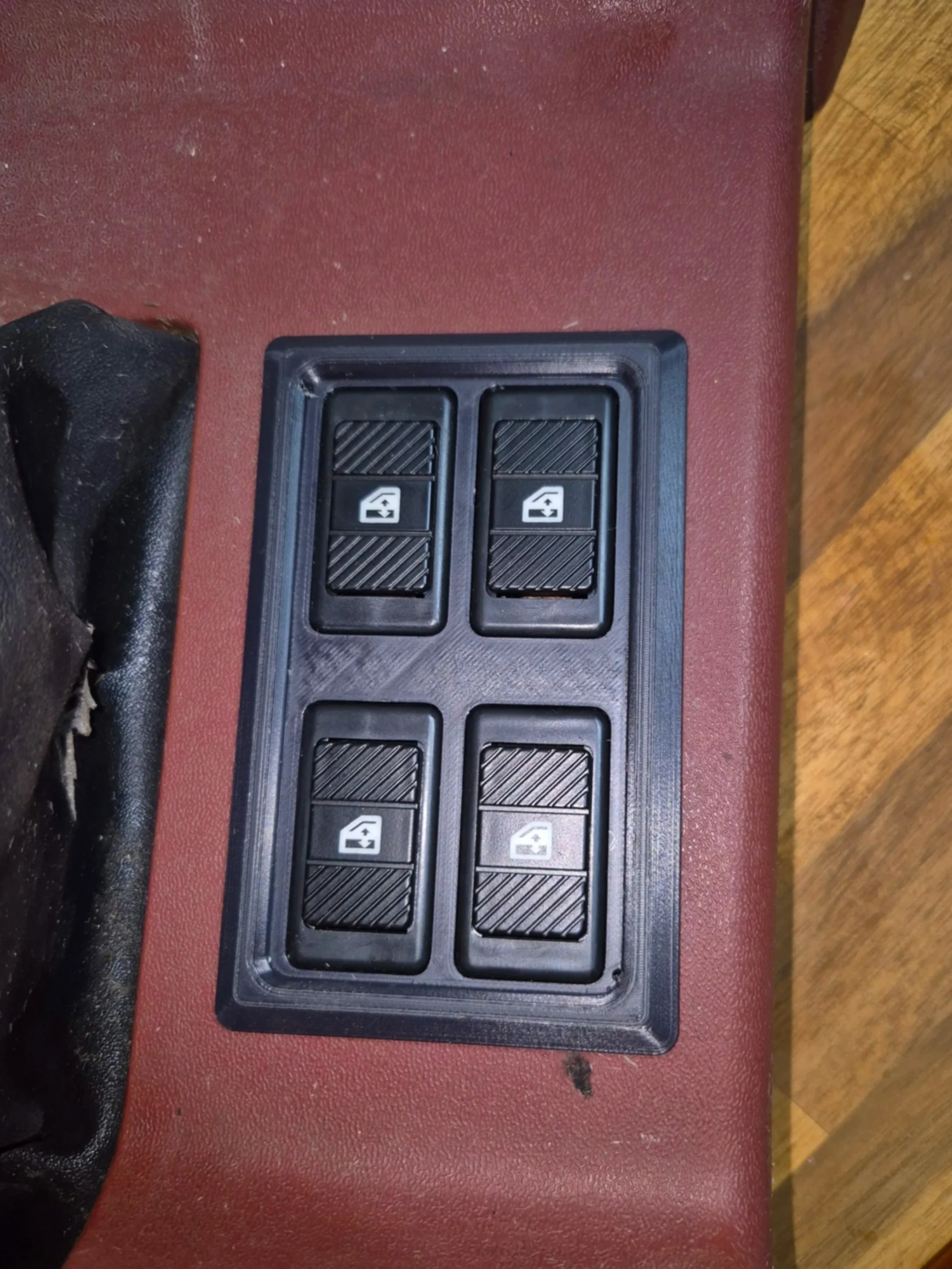 Holden VB - VL Master Power Window Switch Panel 3D printed