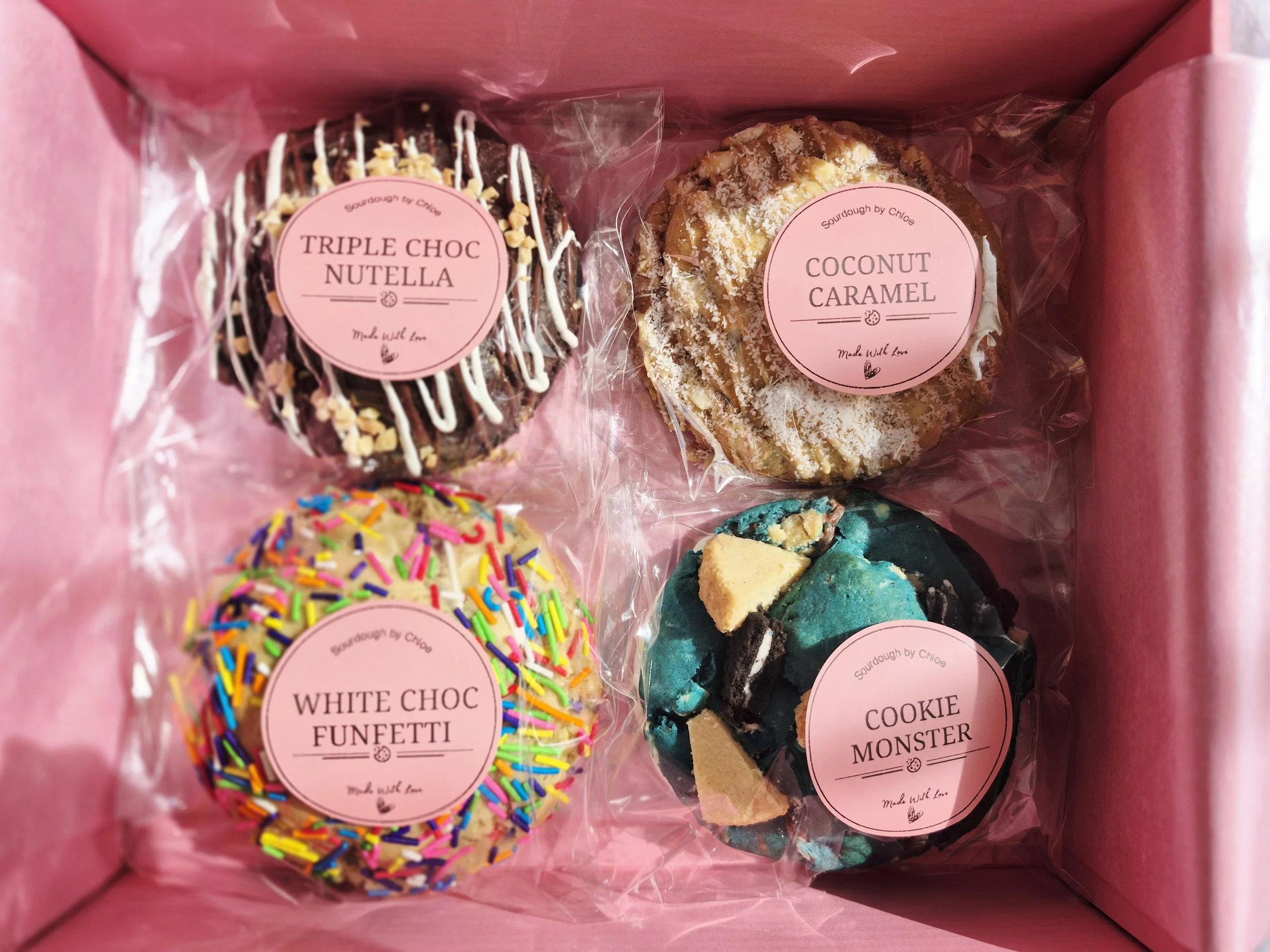 Sourdough Cookie Box - September Flavours