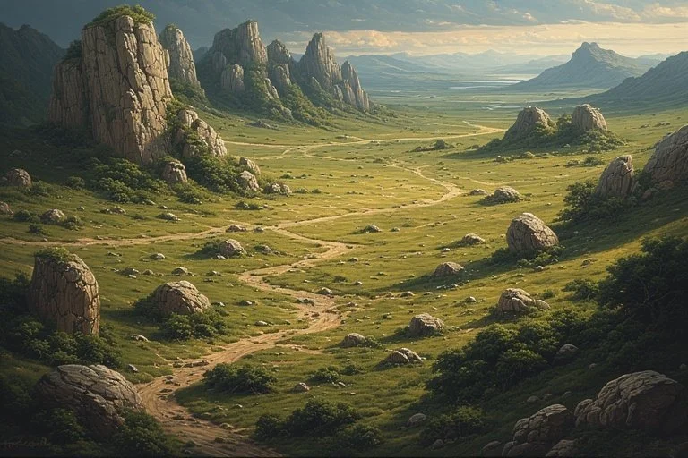 They travel these landscapes