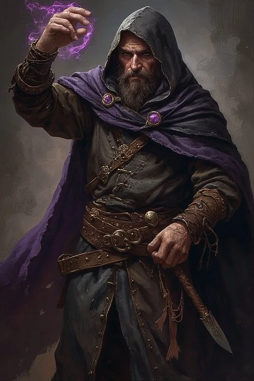 Gaus, Gaus was a Thakrie prince until his land an his people were attacked and destroyed, he managed to escape and was taken in by a witch who taught him about magic, enough to gain revenge, and he became a warlock but choosing to live alone instead,