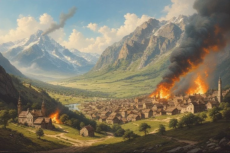 The destruction of Aldana