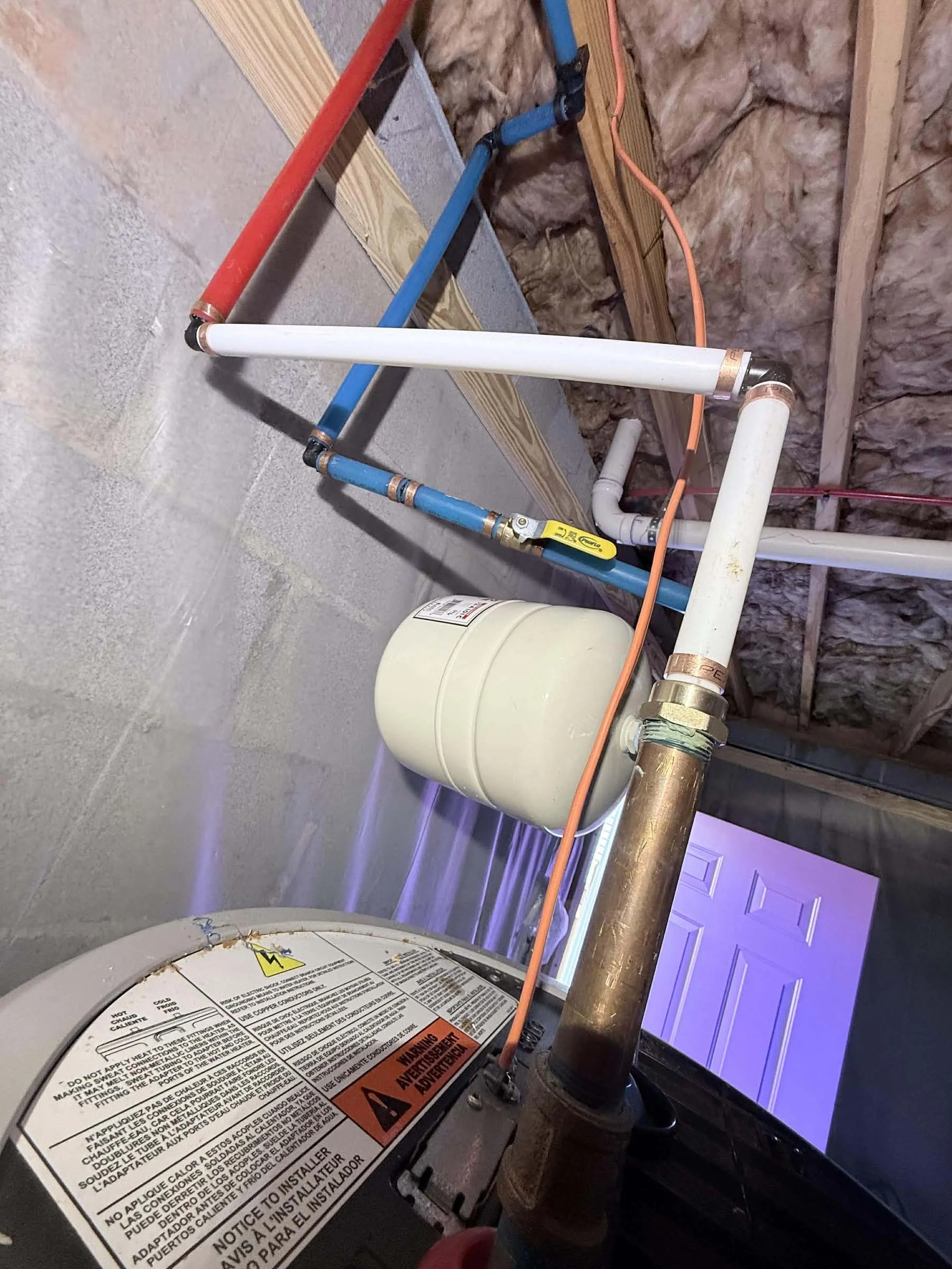 Thermal expansion tank testing and replacements