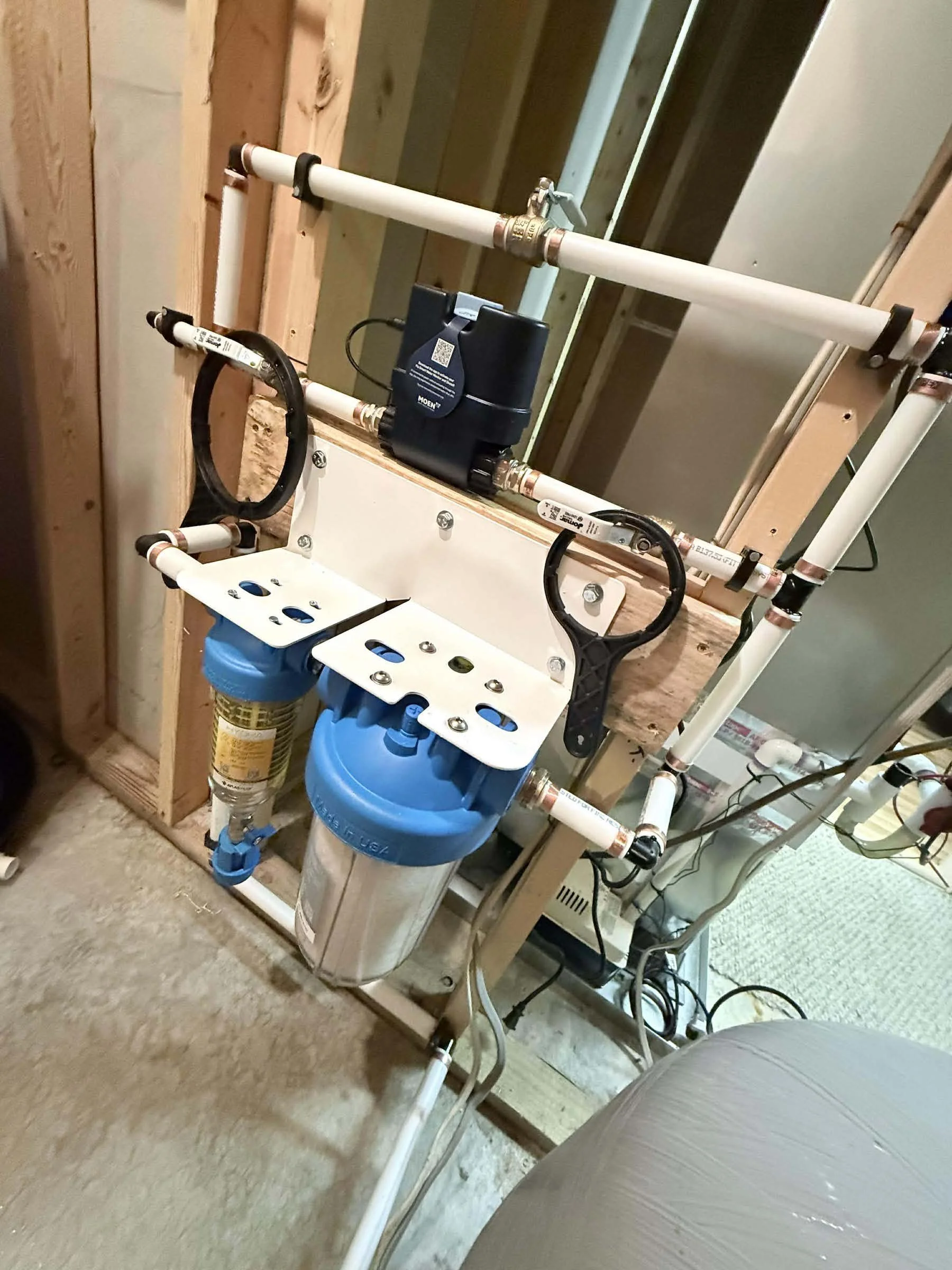 Dual sediment filtration solutions, less filter changes.