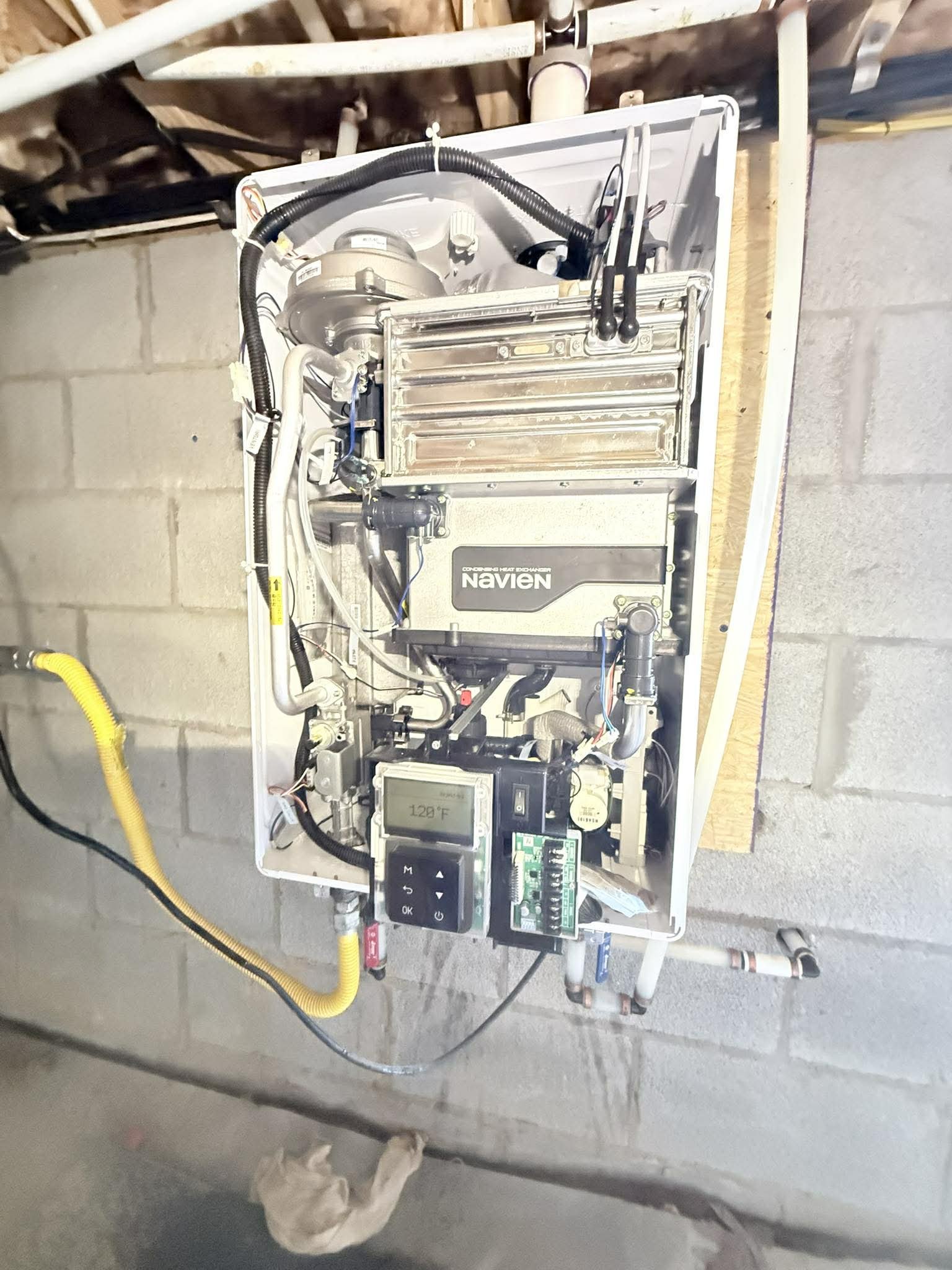 Tankless diagnostic and maintenance 