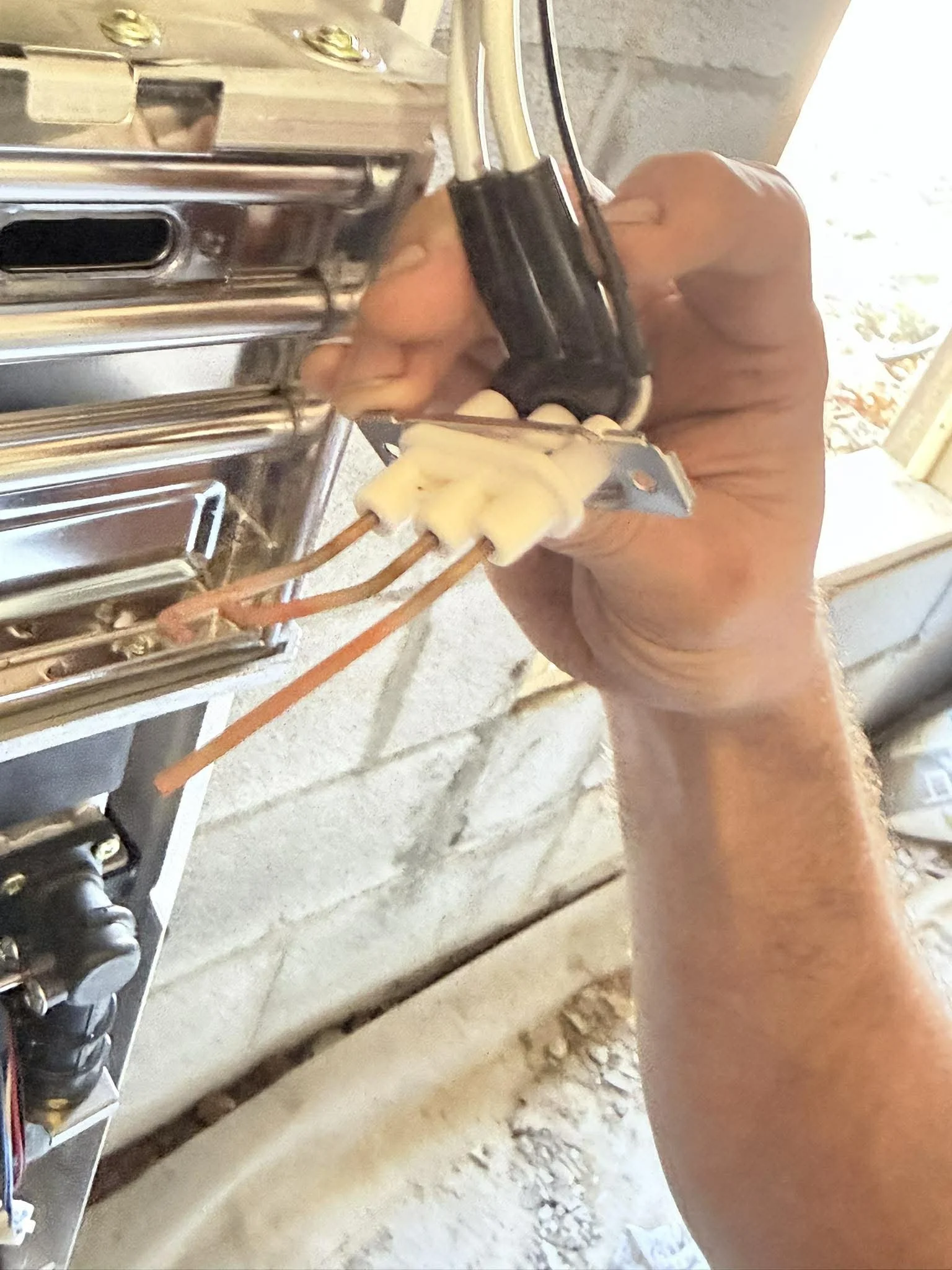 Navien tankless water heater flame rod assembly cleaning