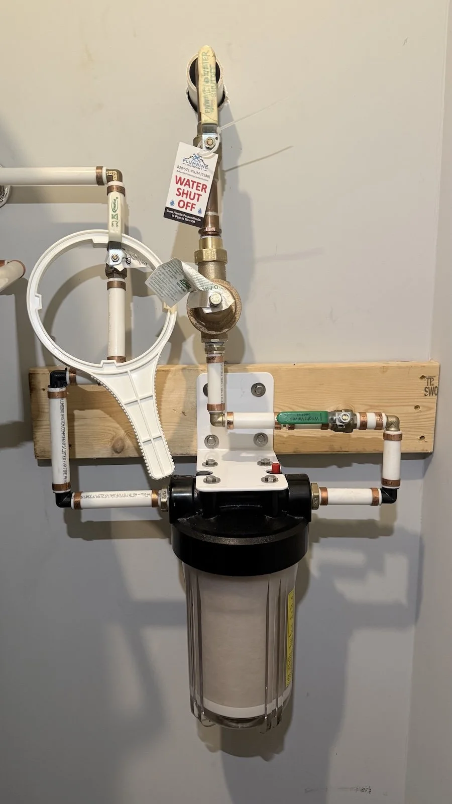 Whole house carbon filter solutions and pressure reducing valve replacements