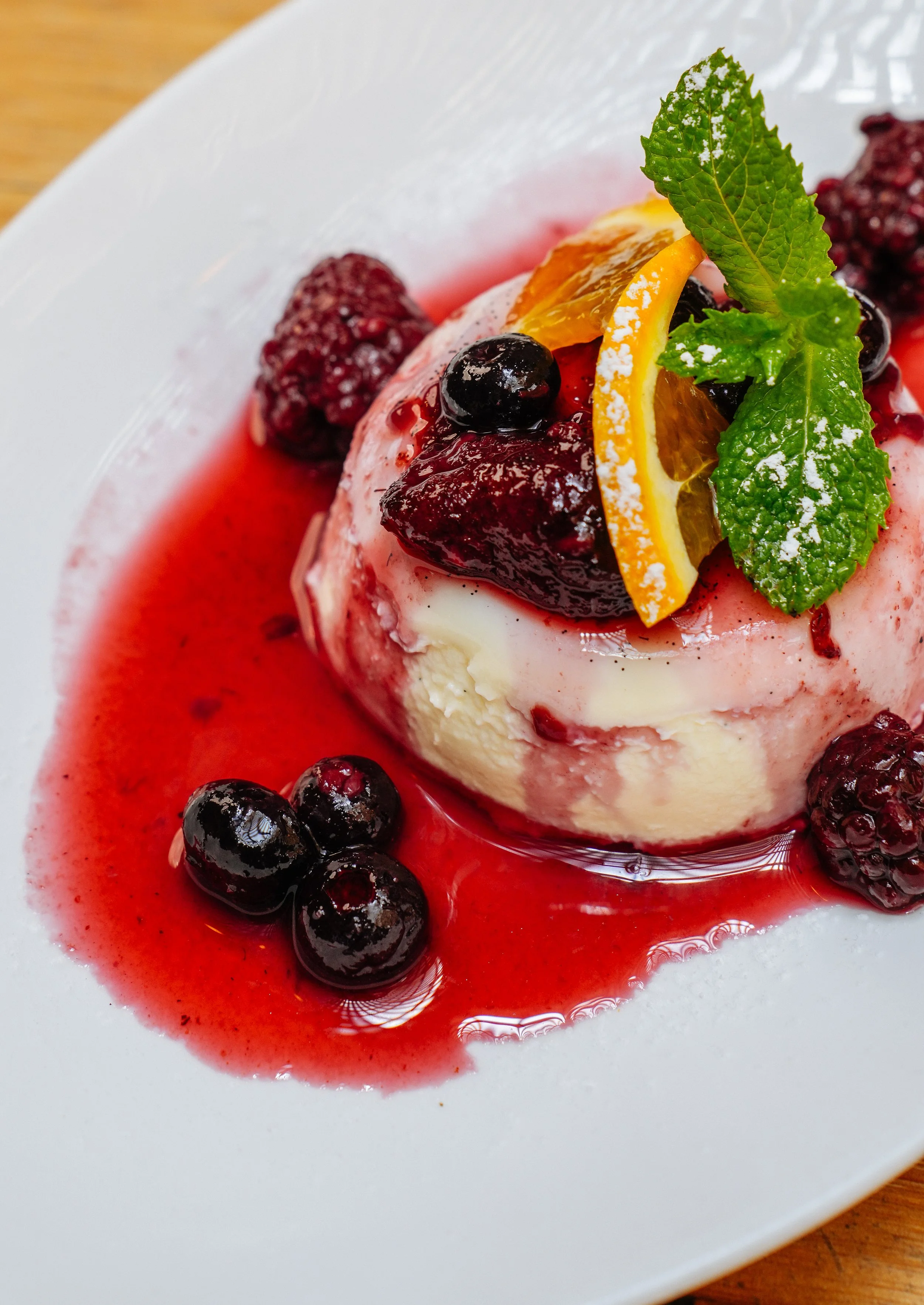dessert at il gambero