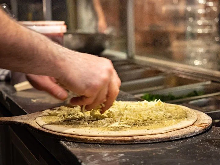 vegan pizza in carlton