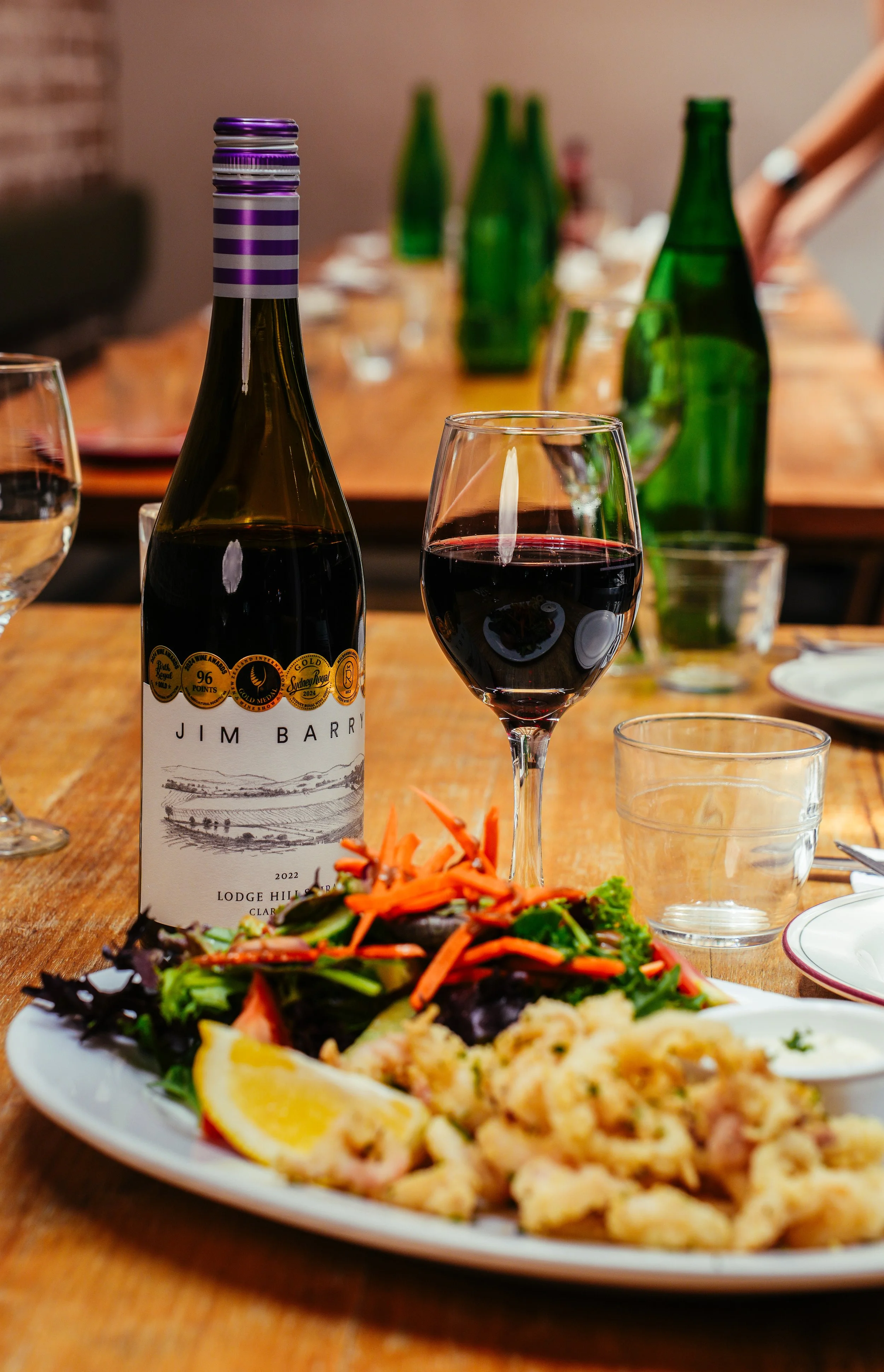 wine selection il gambero