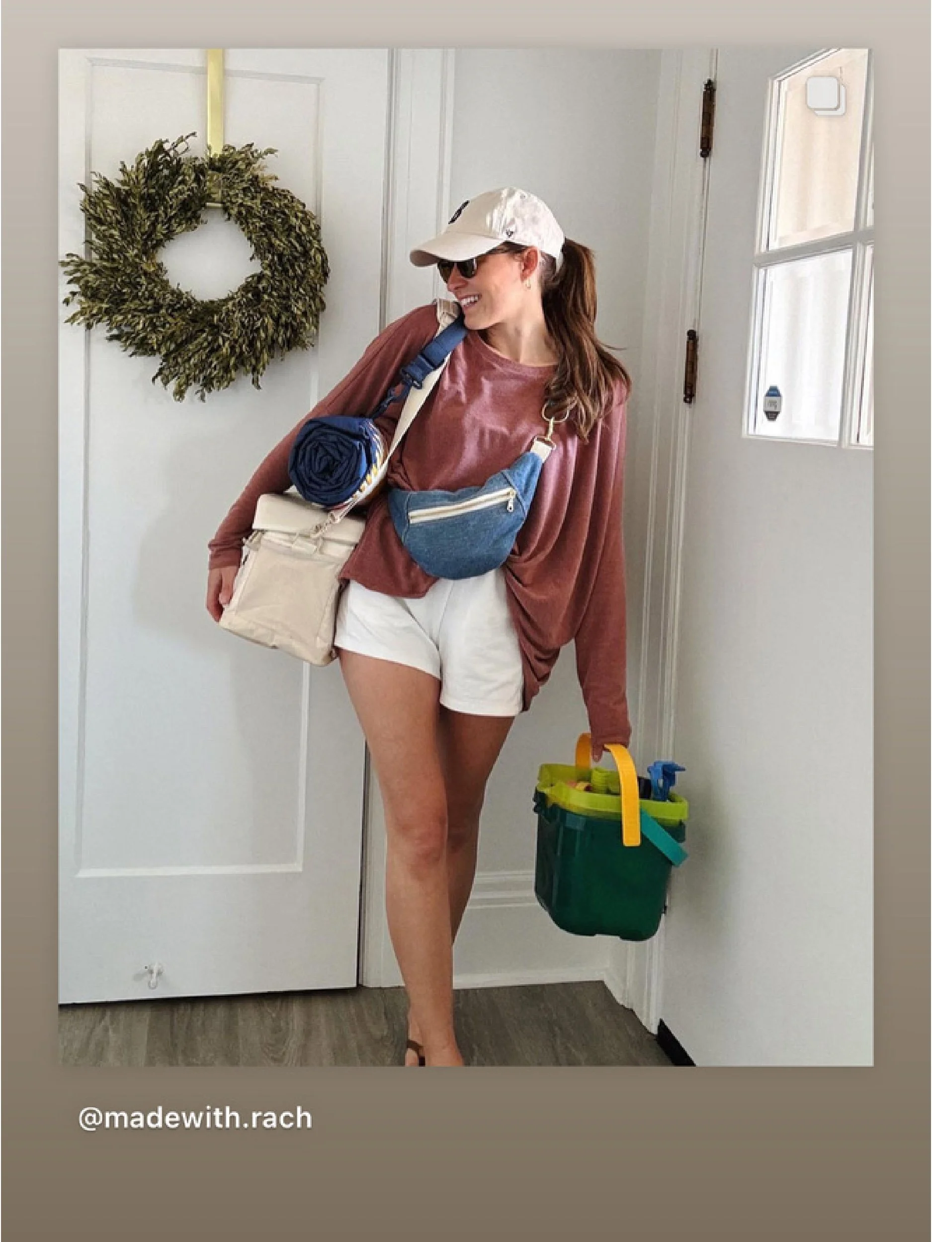 instagram community image of banana bag