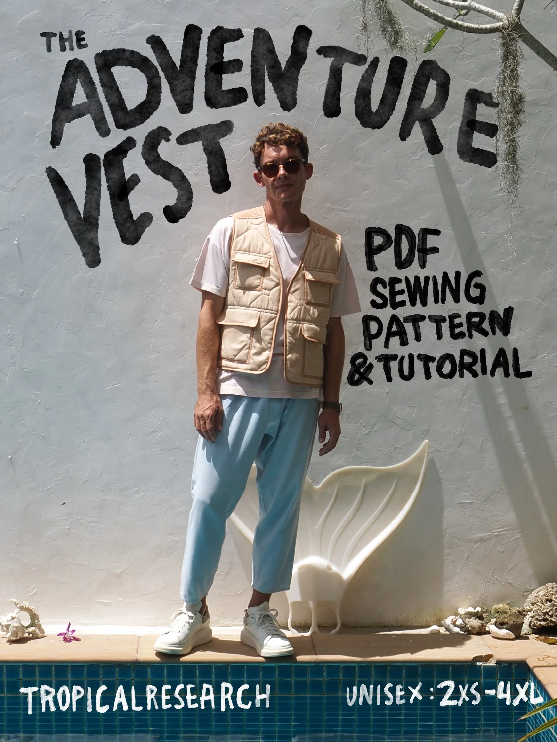 Adventure Vest - PDF sewing pattern