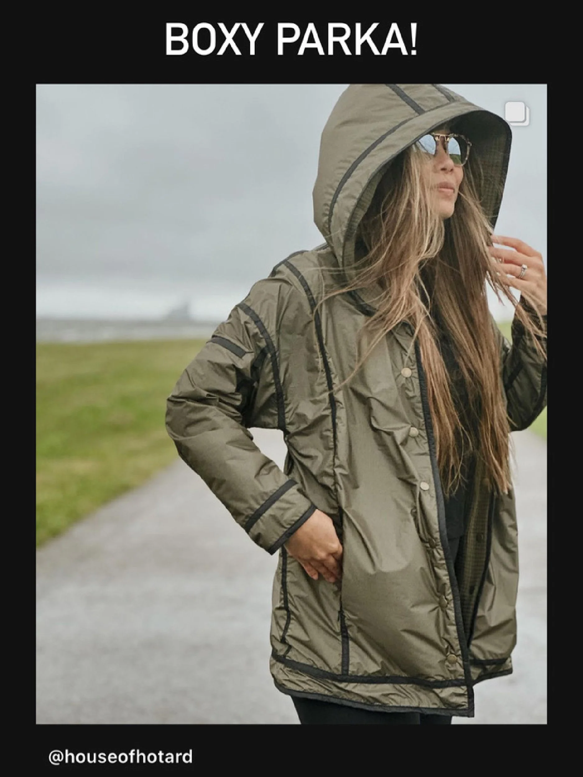 boxy parka - social media community image