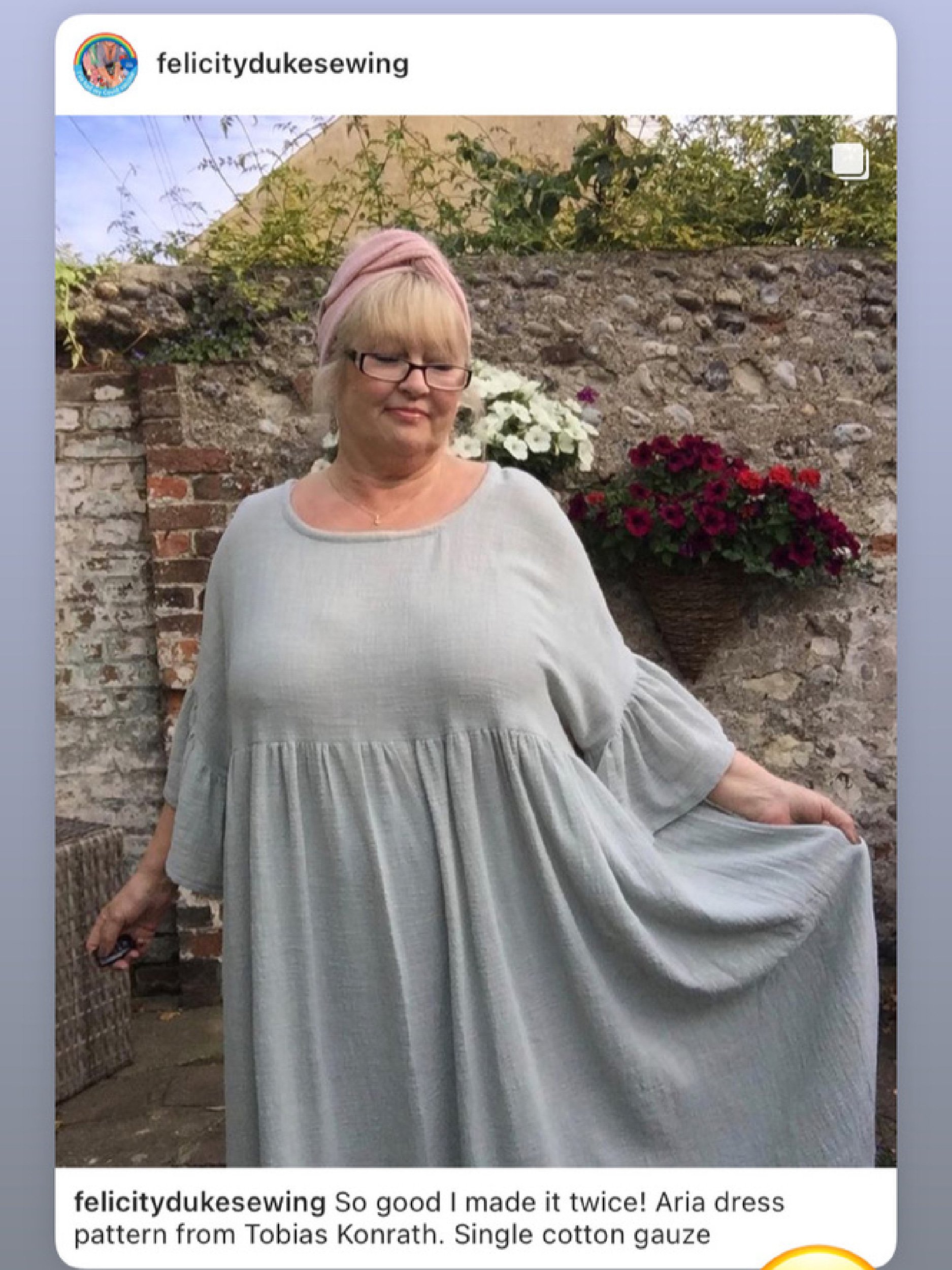 social media and community fotos aria dress