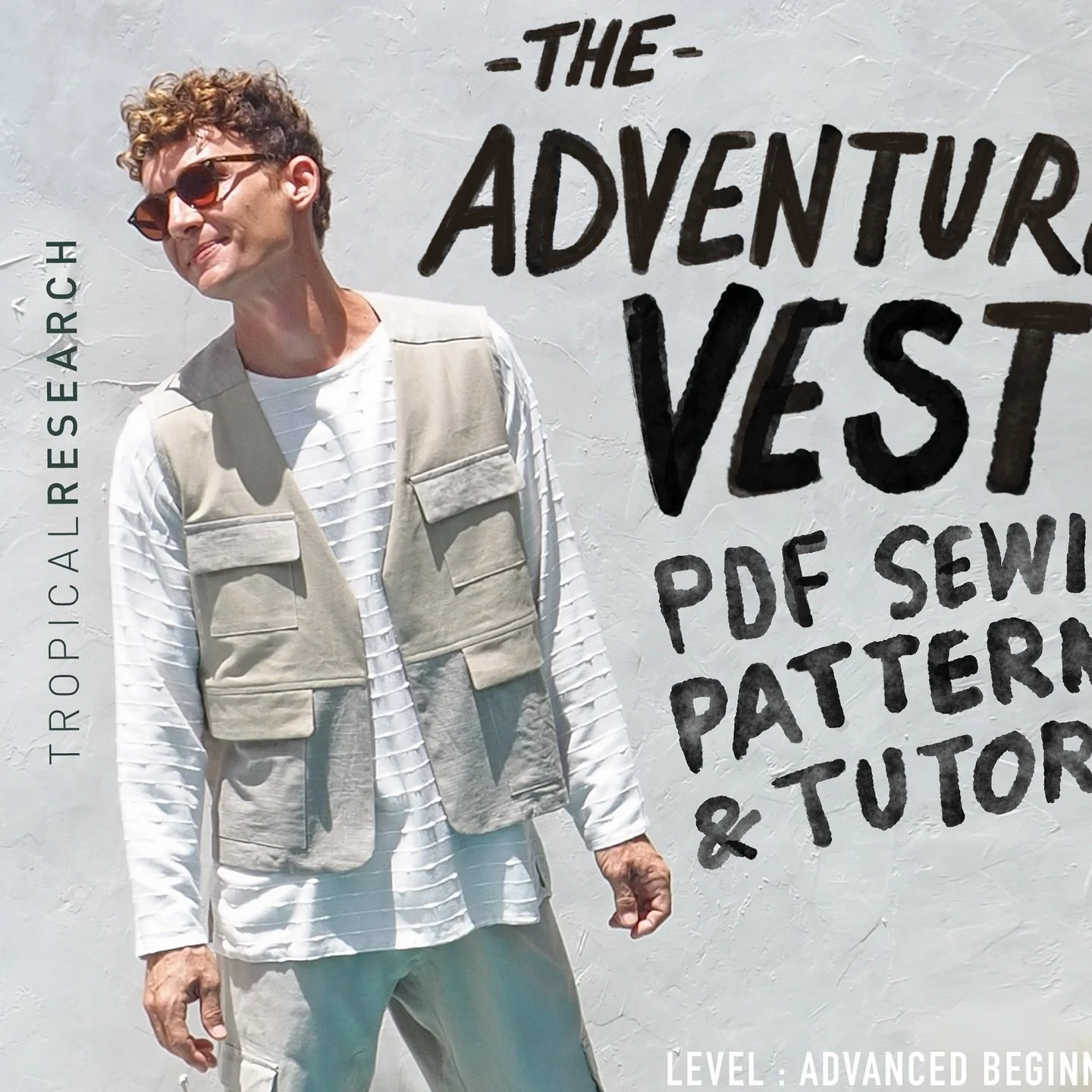 The Adventure Vest PDF Sewing Pattern

A versatile unisex vest designed for layering, hacking, and everyday adventures. Whether you&rsquo;re sewing for the streets or the trail, the Adventure Vest delivers practical details in a boxy, modern silhouet