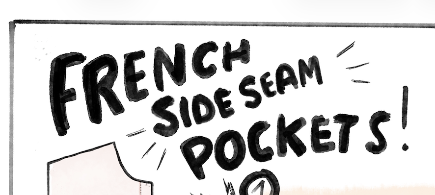 french side seam Pockets