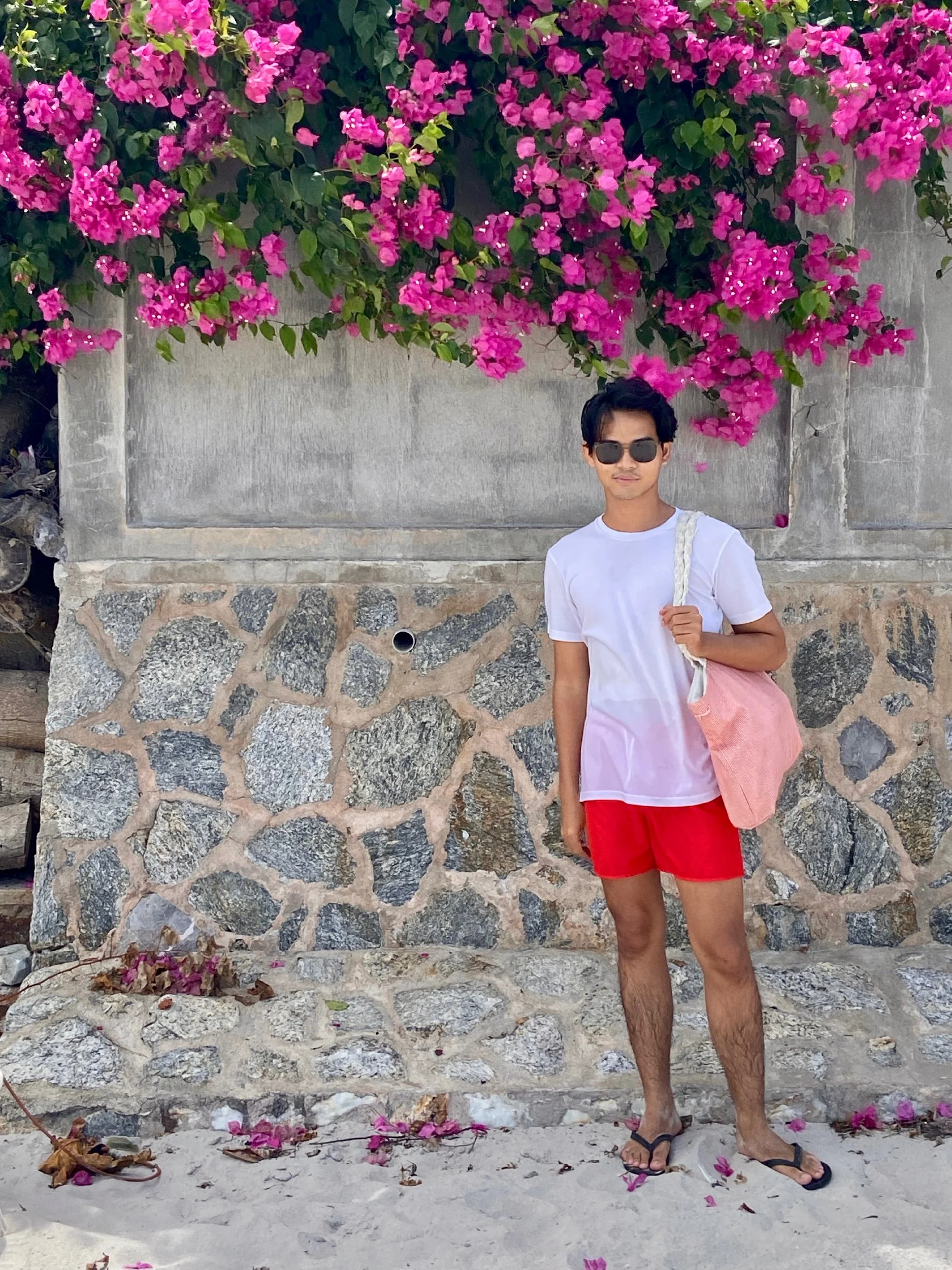 cozy tote plain version model image