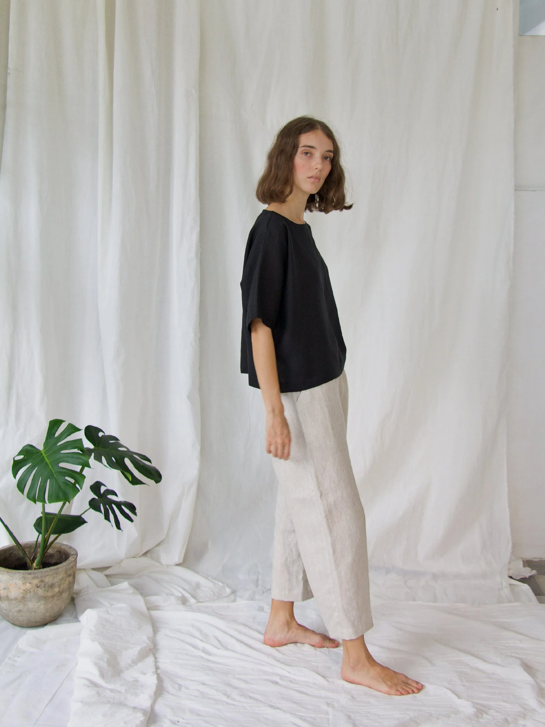 fancy pants model image side view