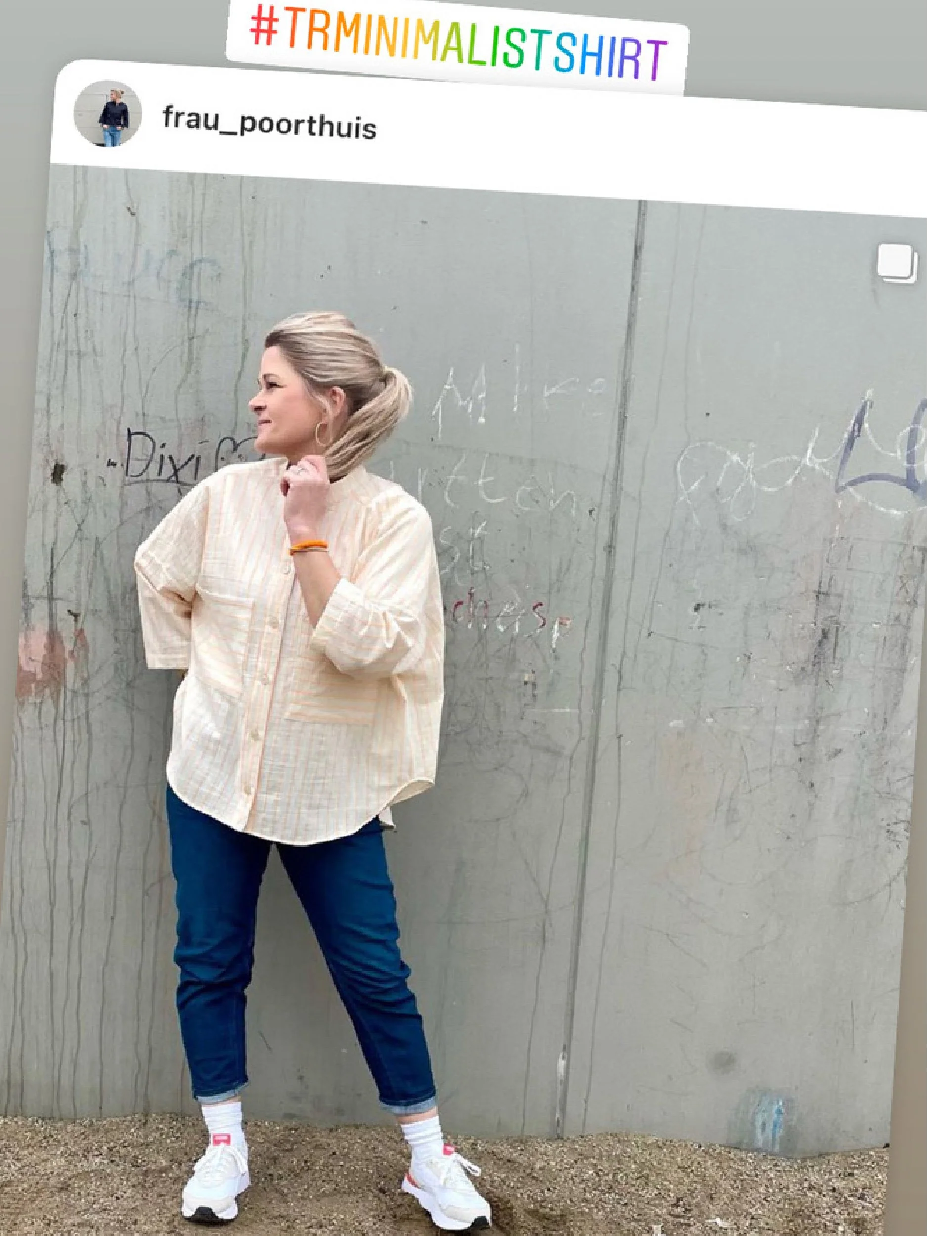 minimalist shirt social media community image