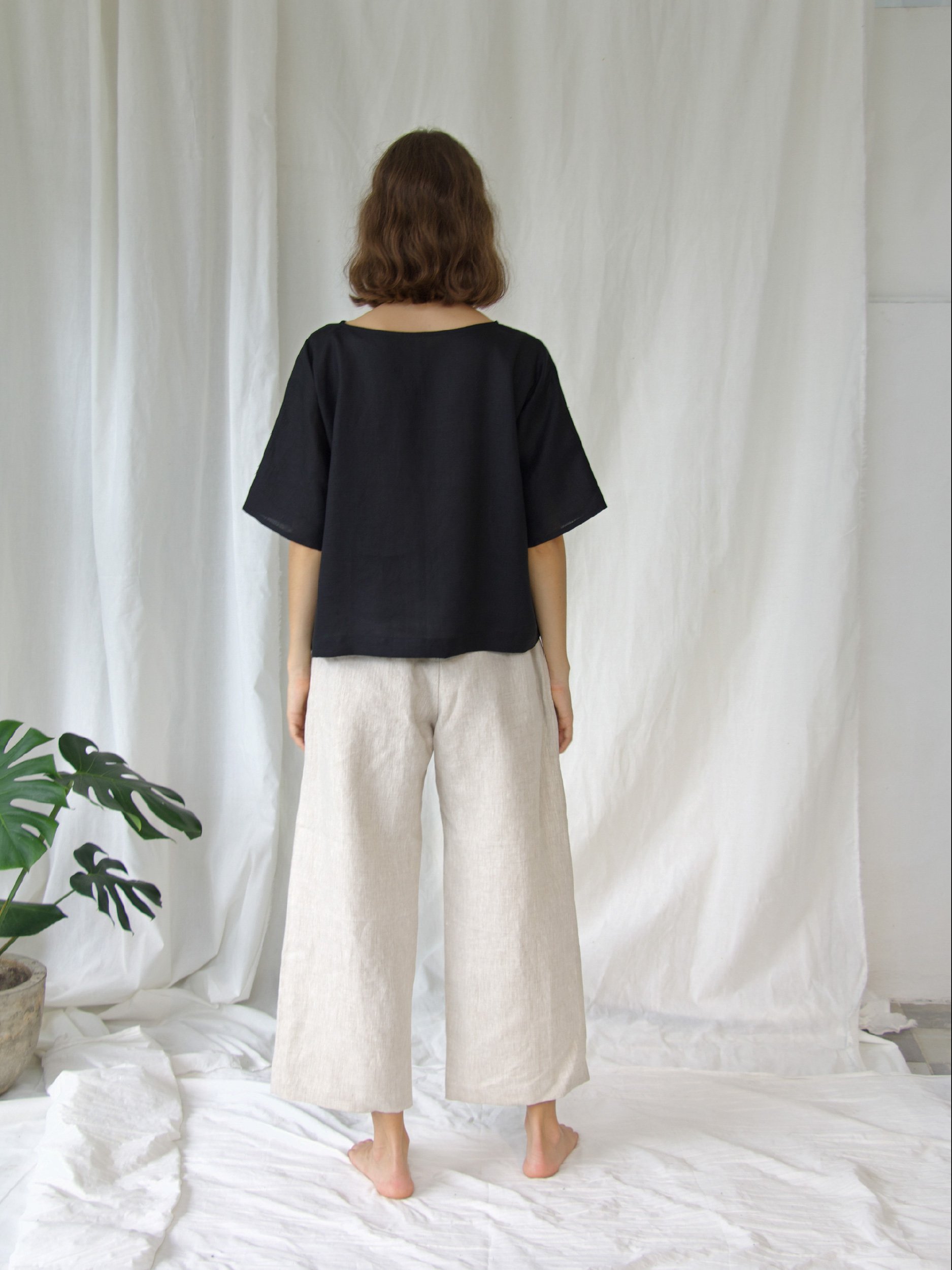 fancy pants model image back view