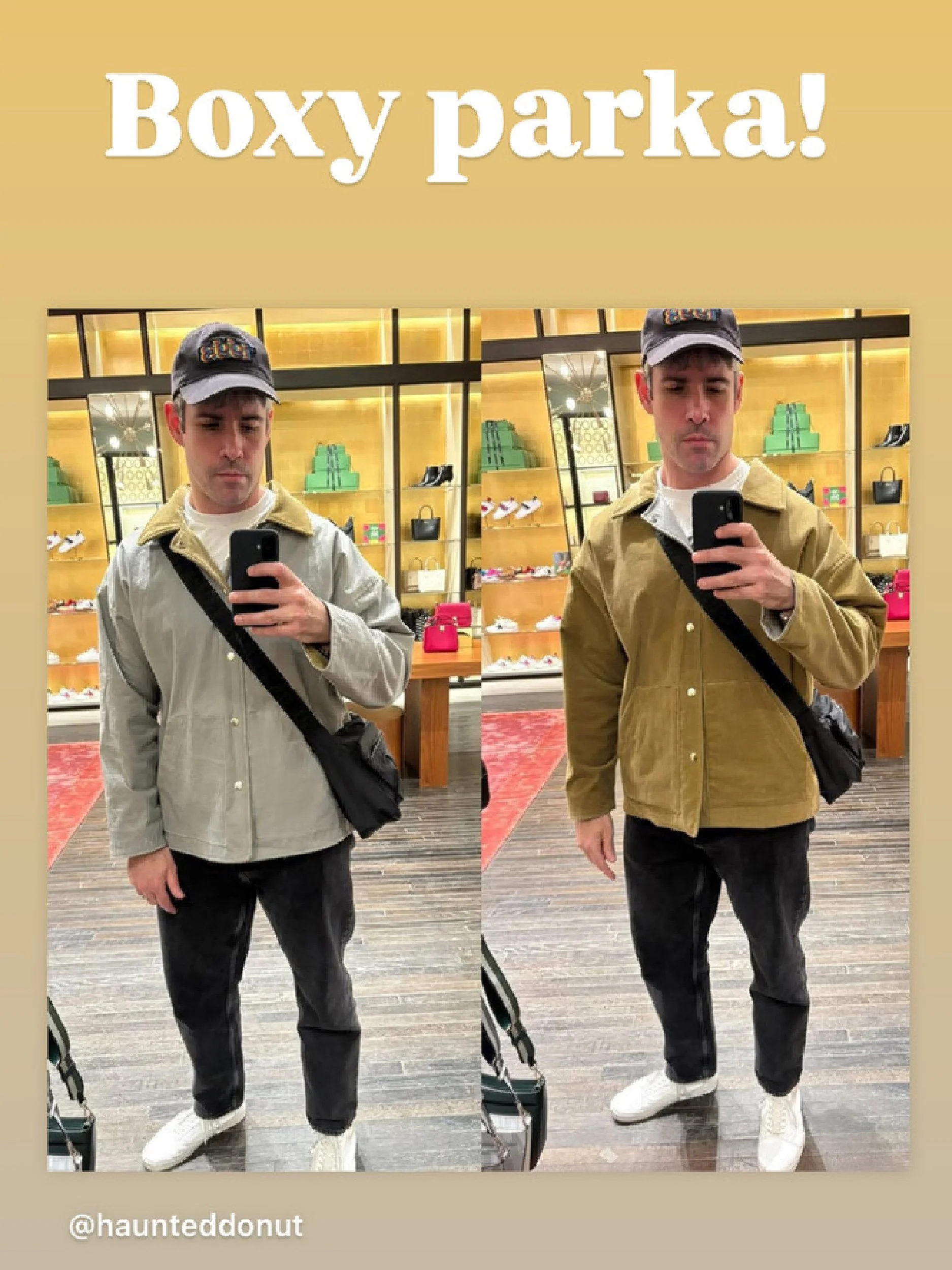 boxy parka - social media community image