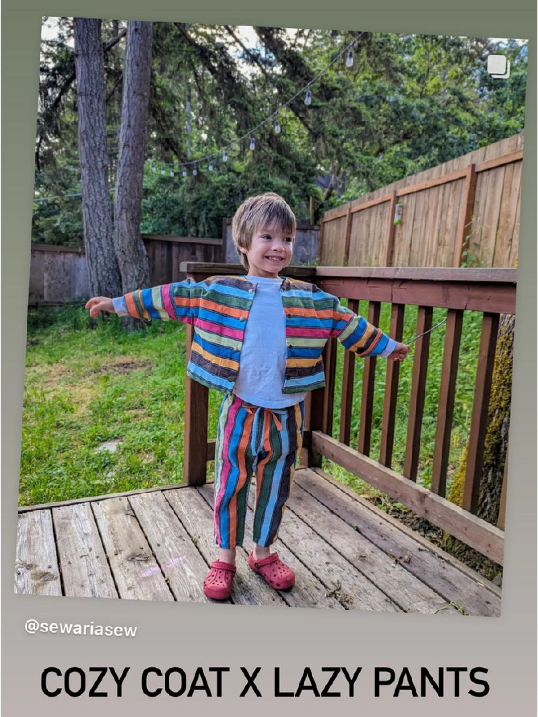 cozy coat for kids social media community image