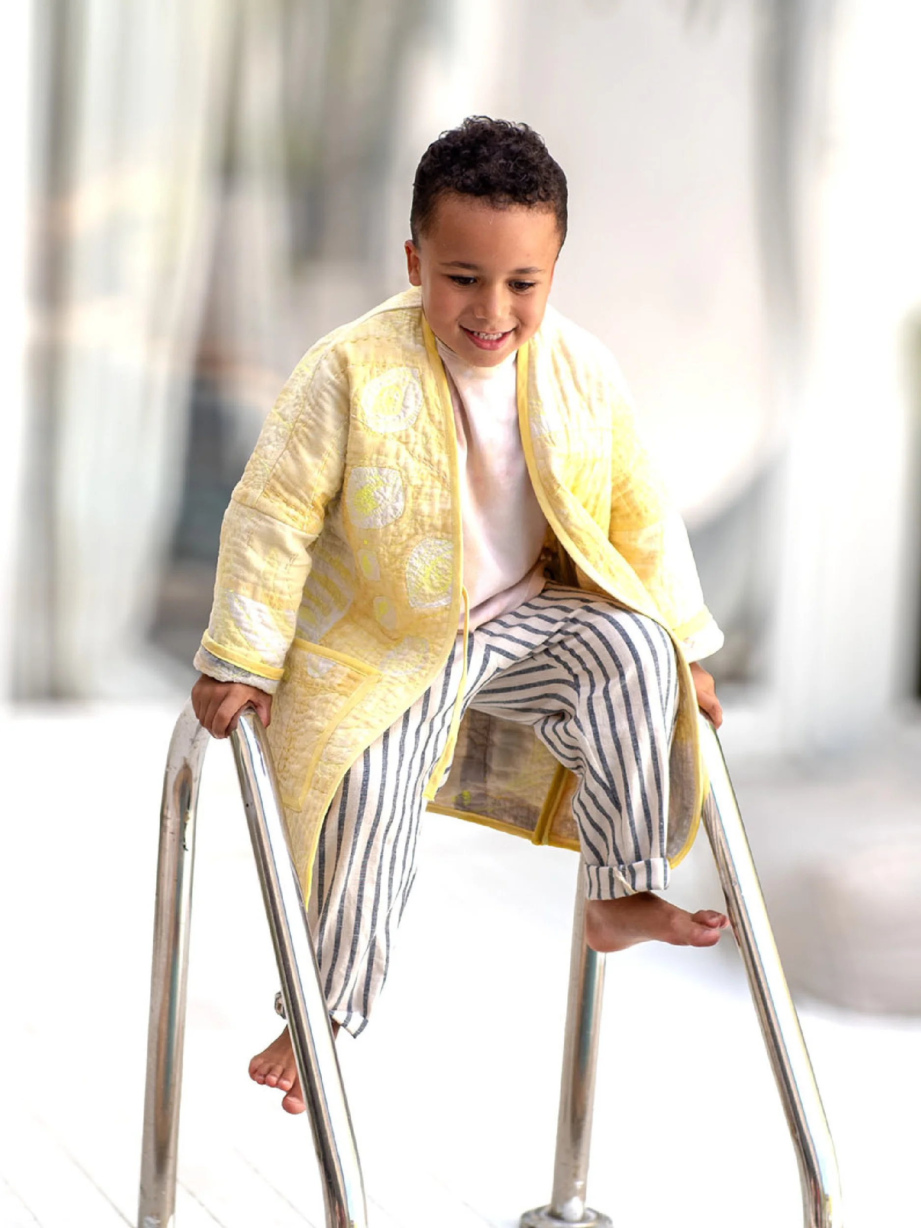 cozy coat for kids quilted