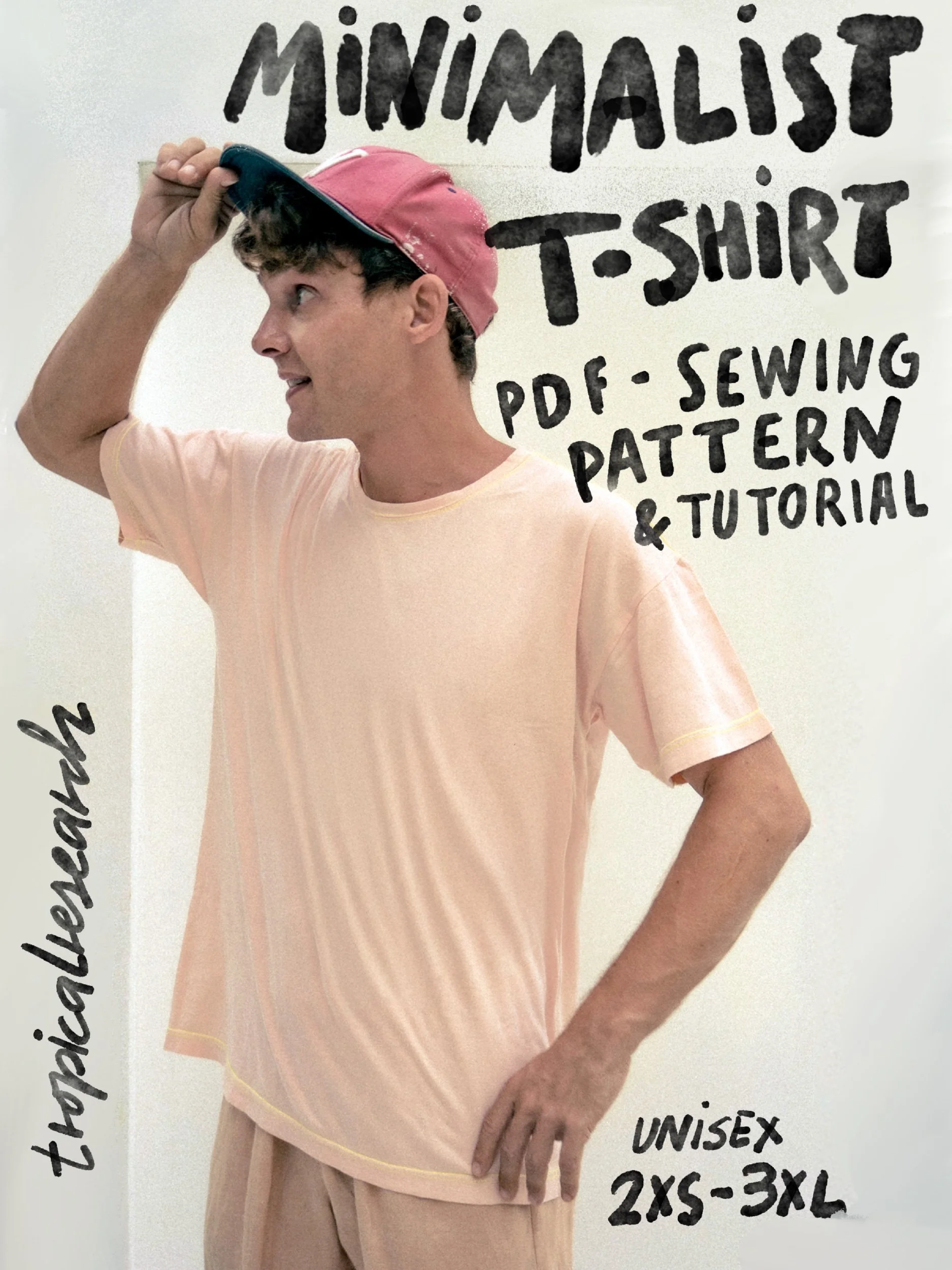 Minimalist T-Shirt - PDF Sewing Pattern