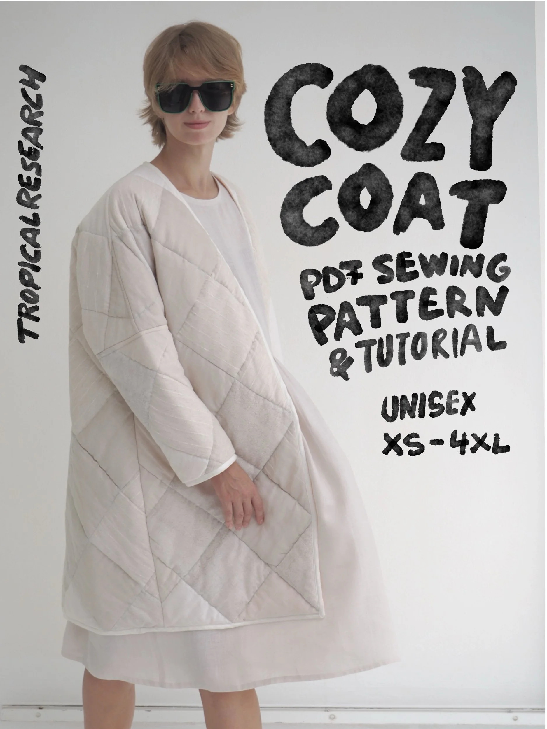 Cozy Coat - PDF Sewing Pattern
