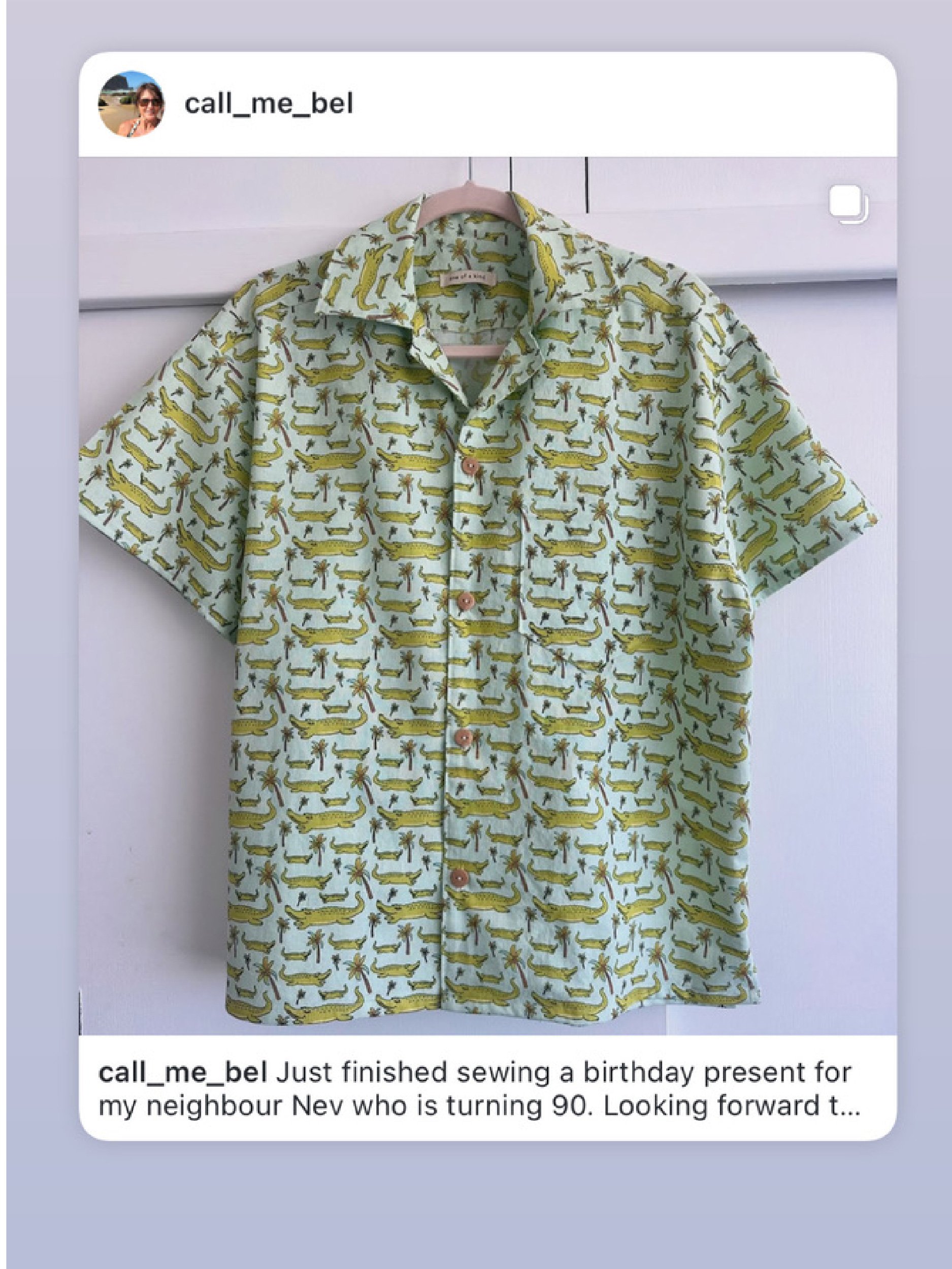 Laguna shirt social media / community image