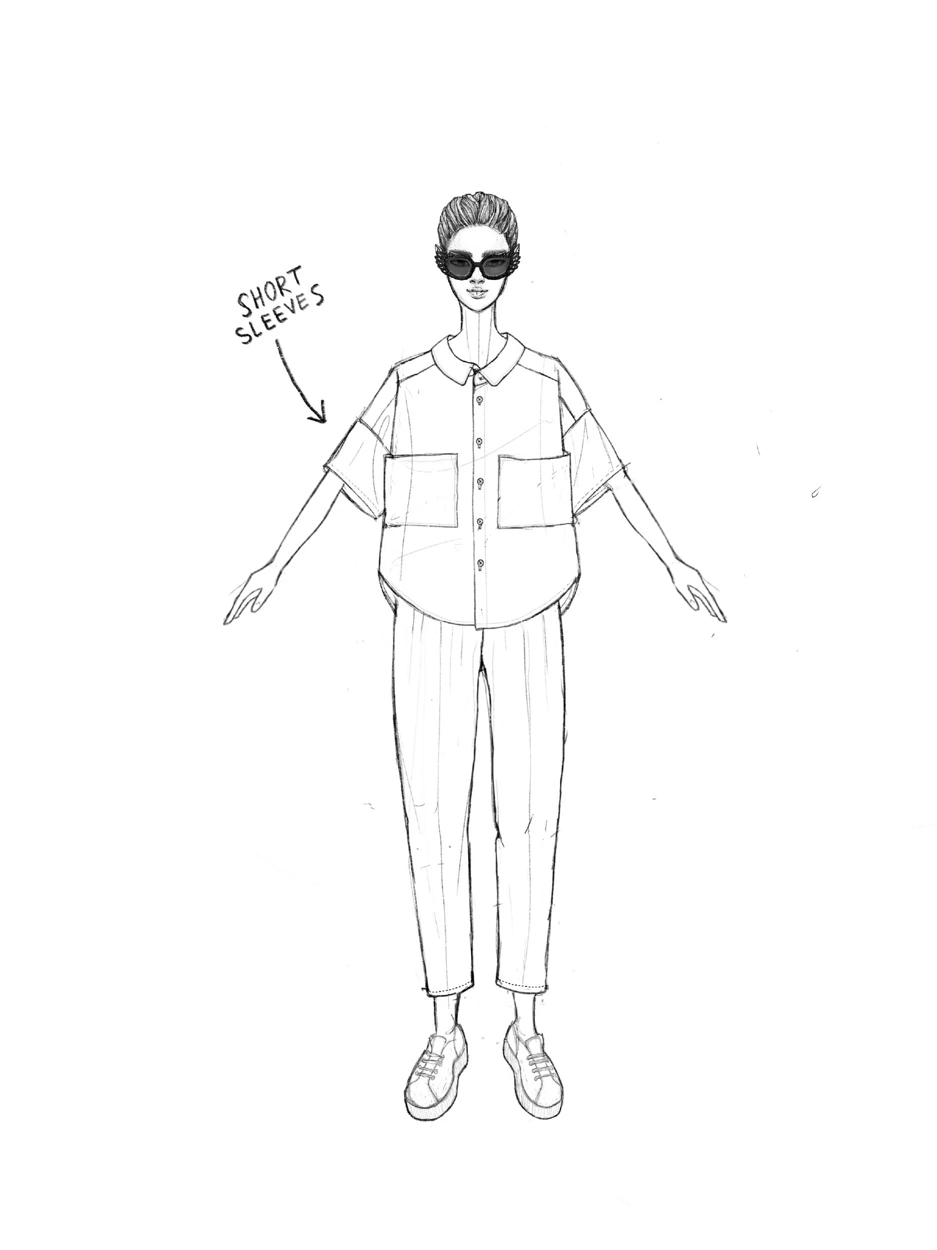 minimalist shirt short sleeve hack