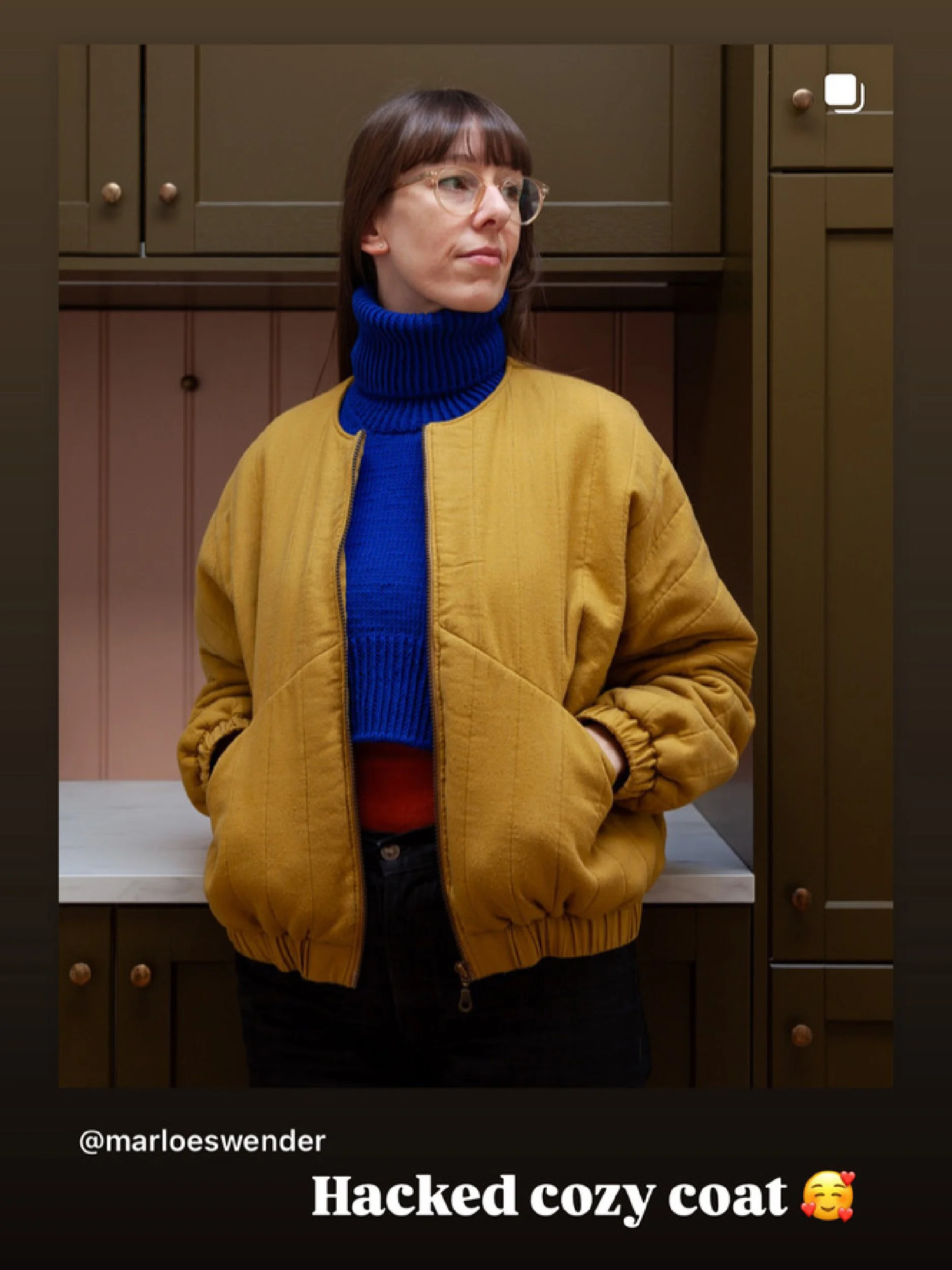 cozy coat social media/community image