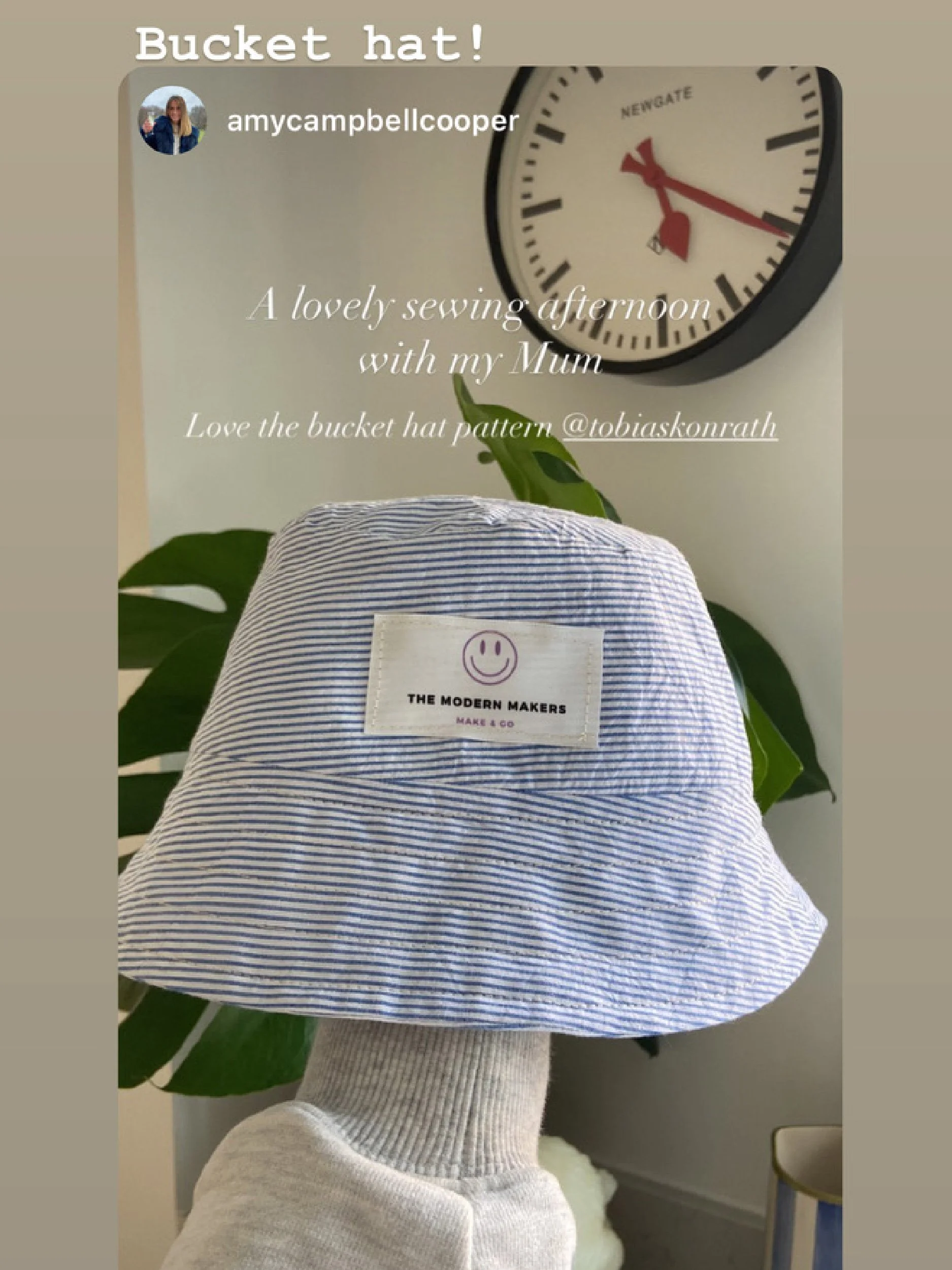 bucket hat social media image