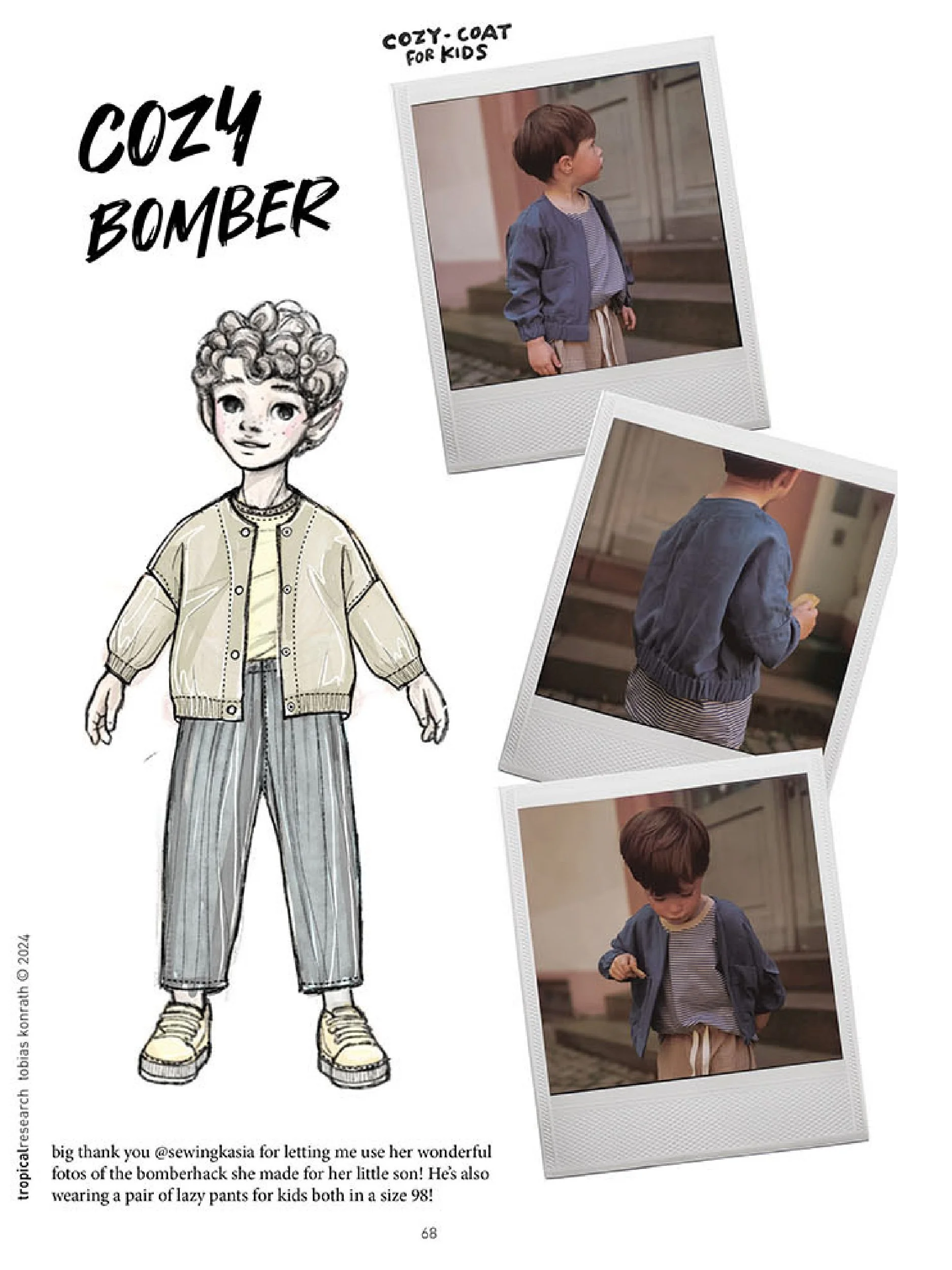 cozy coat bomber hack