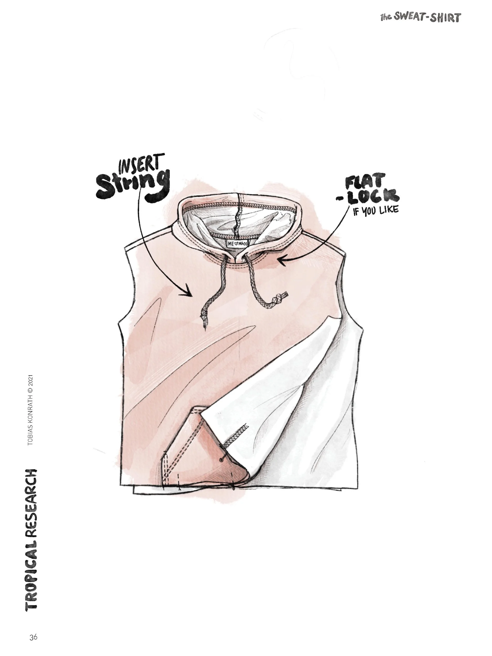sweatshirt tutorial illustration