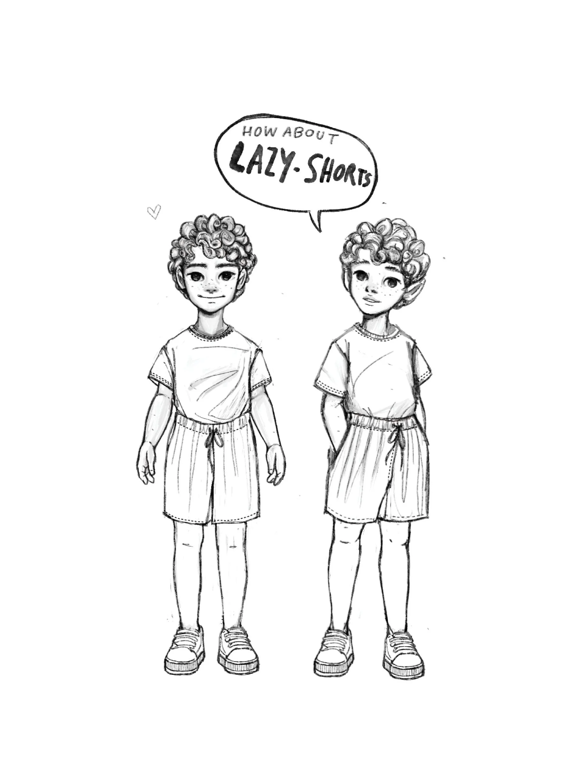 lazy pants for Kids - lazy shorts hack