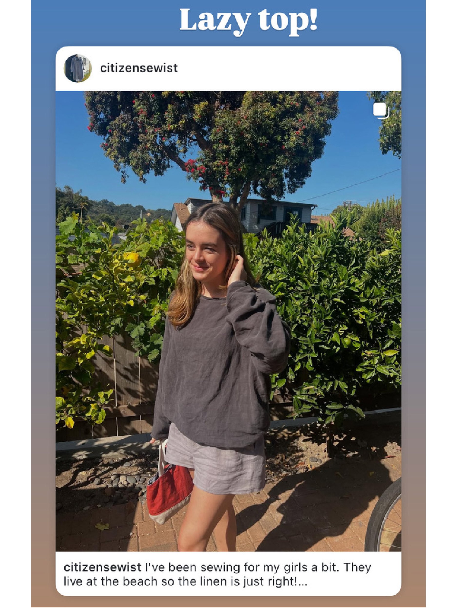 lazy top social media / community image