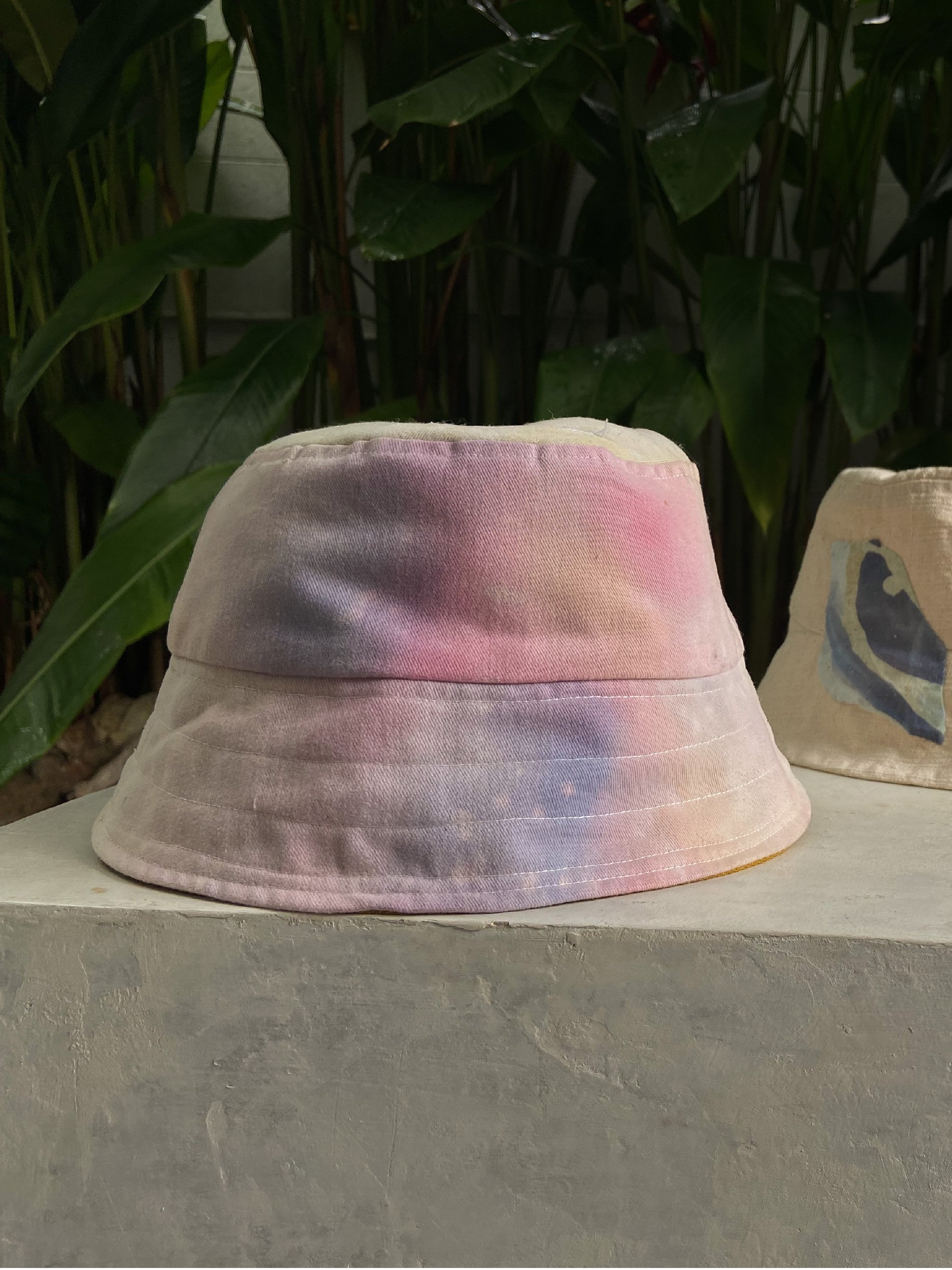 bucket hat soft pastels