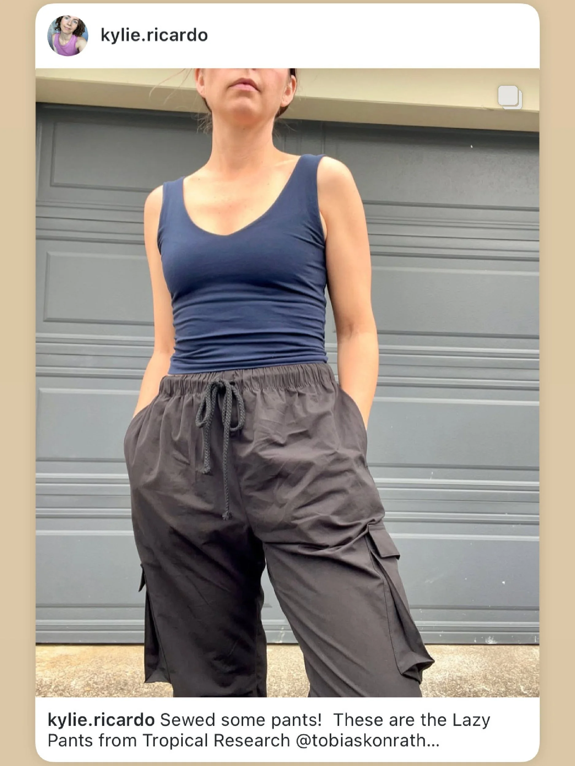 lazy pants social media/ community image