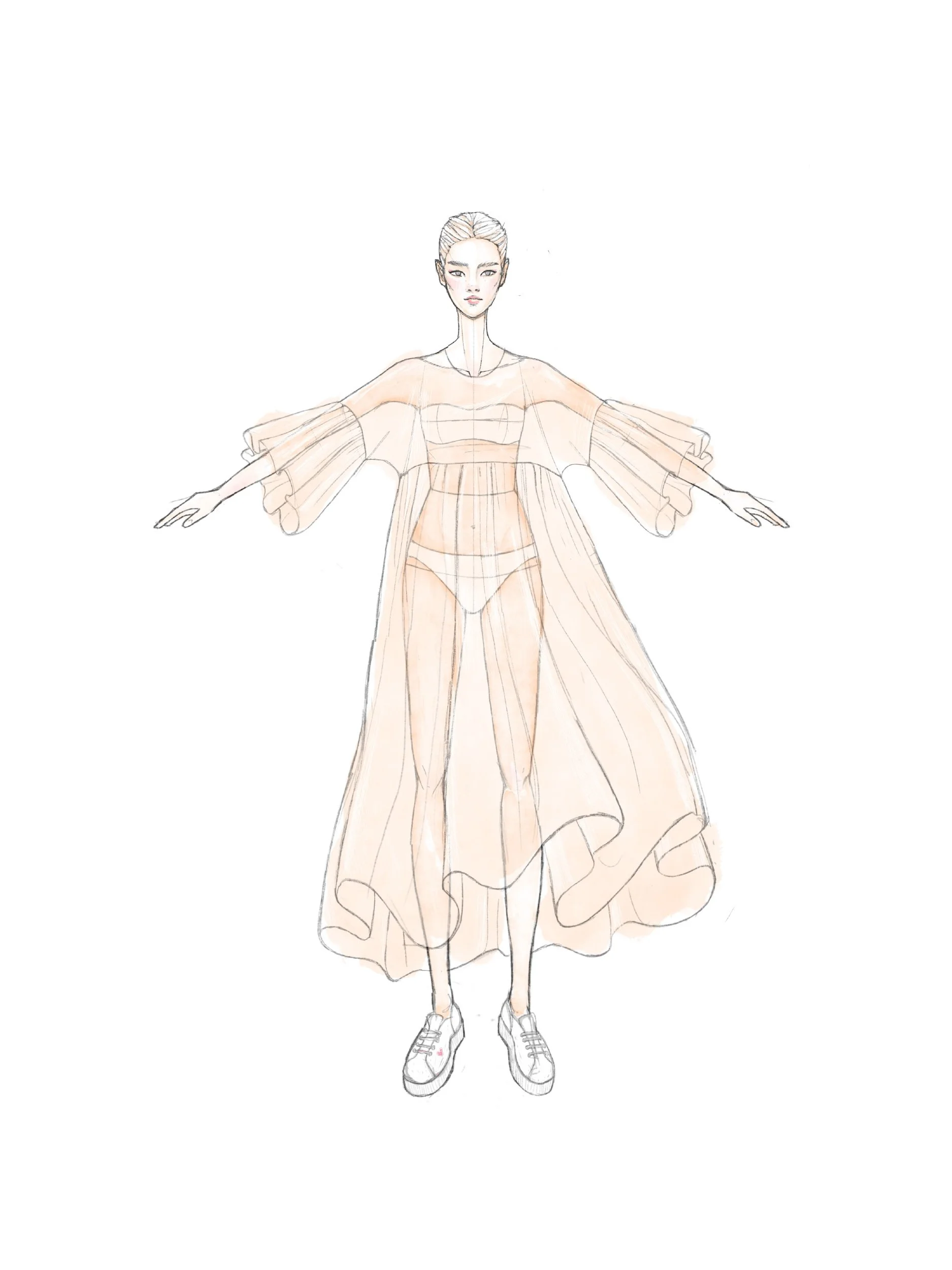 aria dress ease and fit visualization