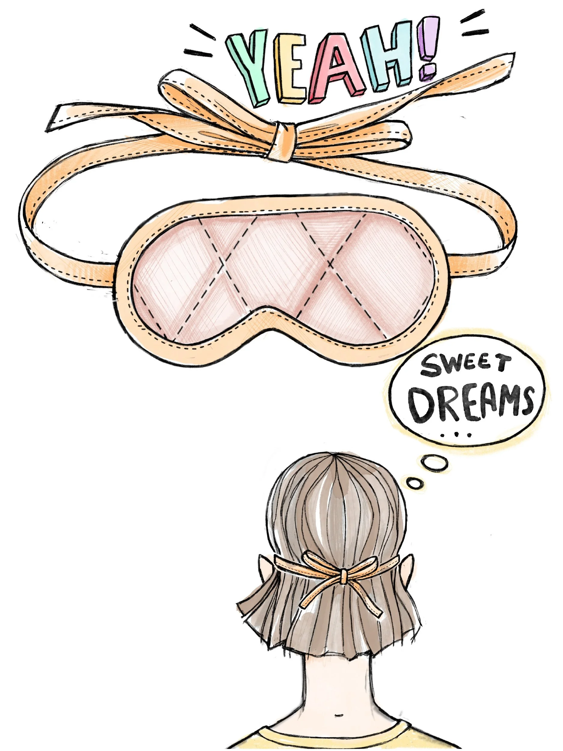 tutorial excerpt quilted dream mask