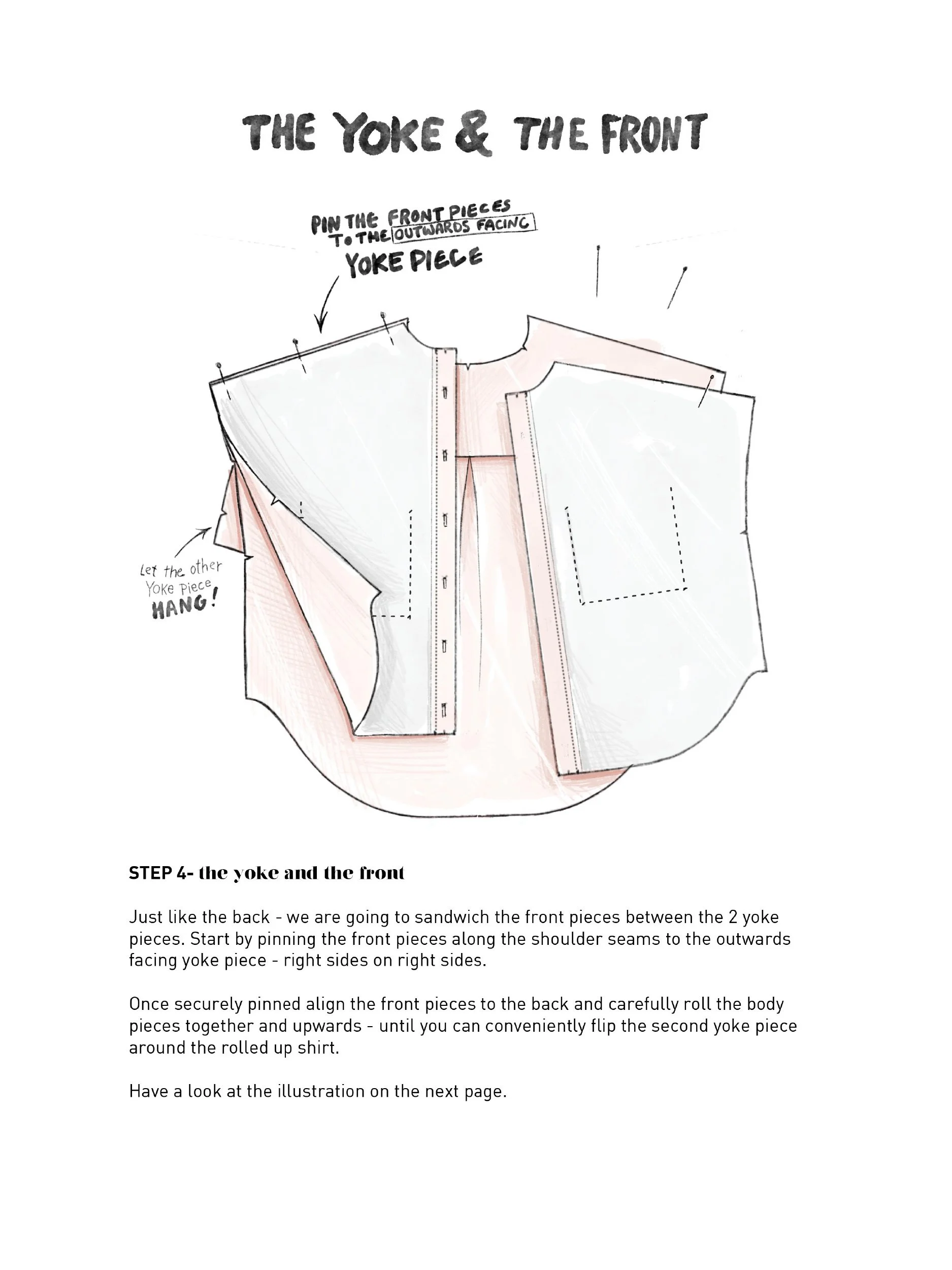minimalist shirt tutorial  sketch