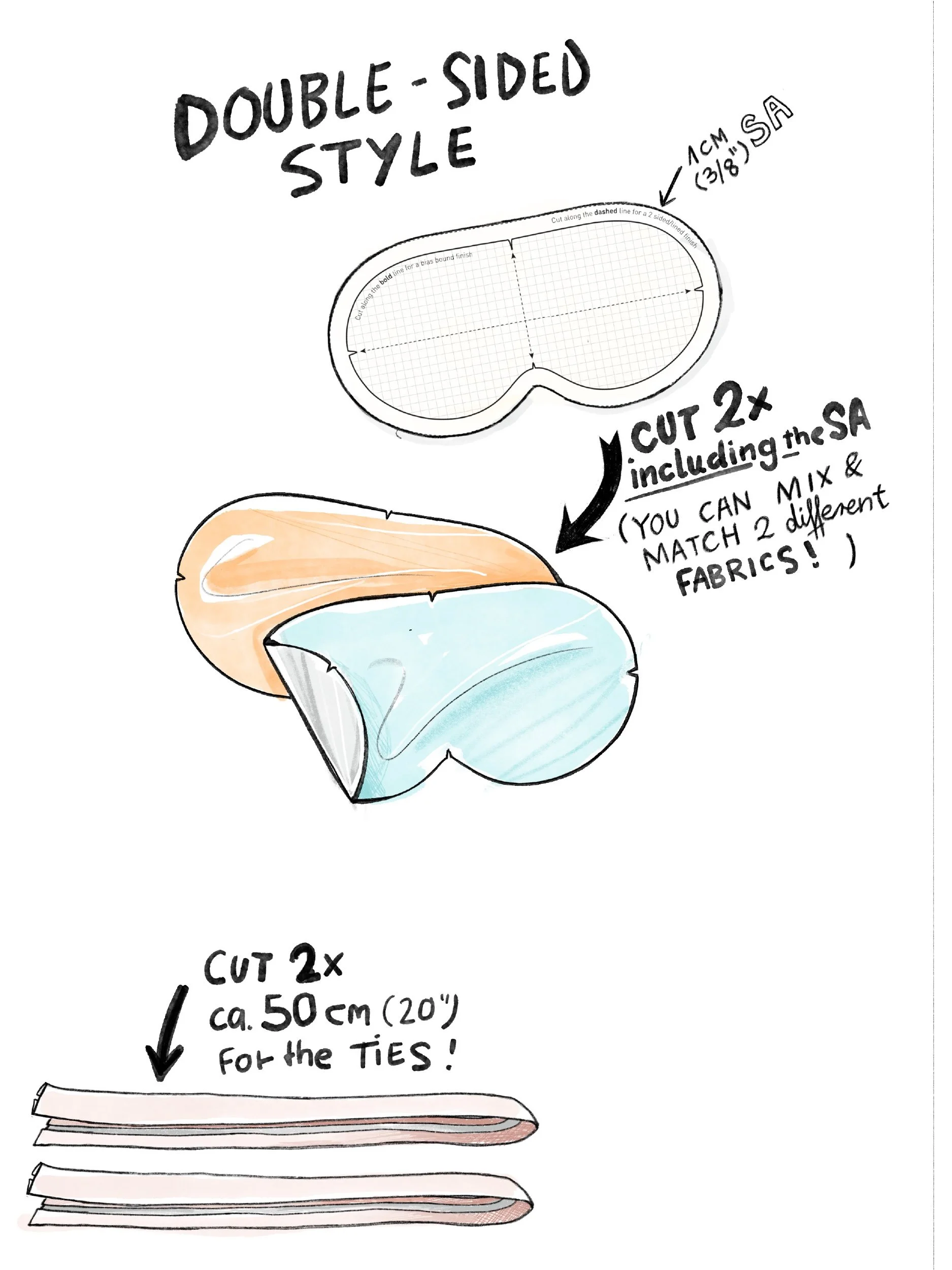 tutorial excerpt double sided finish
